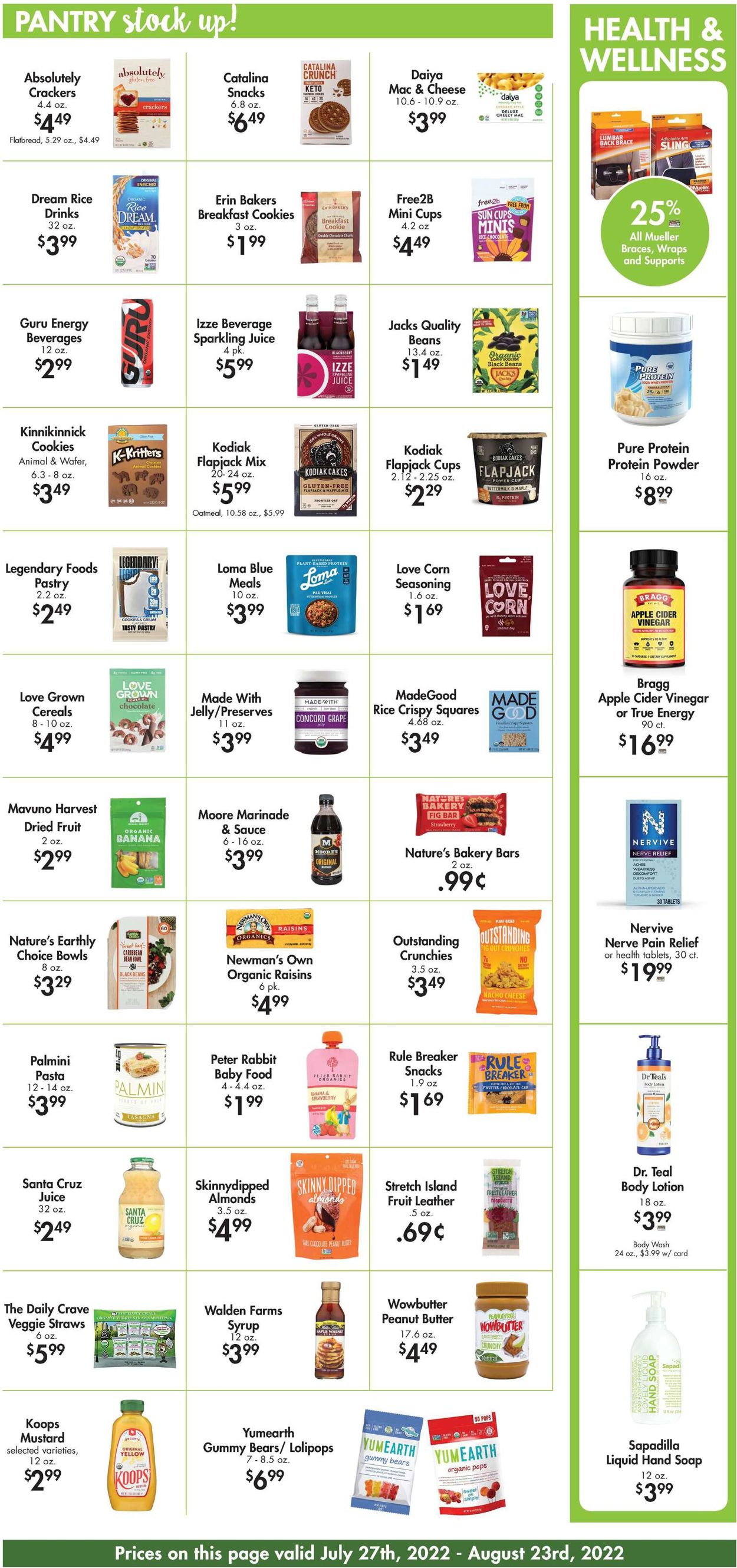 Buehler's Fresh Foods Weekly Ad Circular - valid 07/27-08/23/2022 (Page 2)