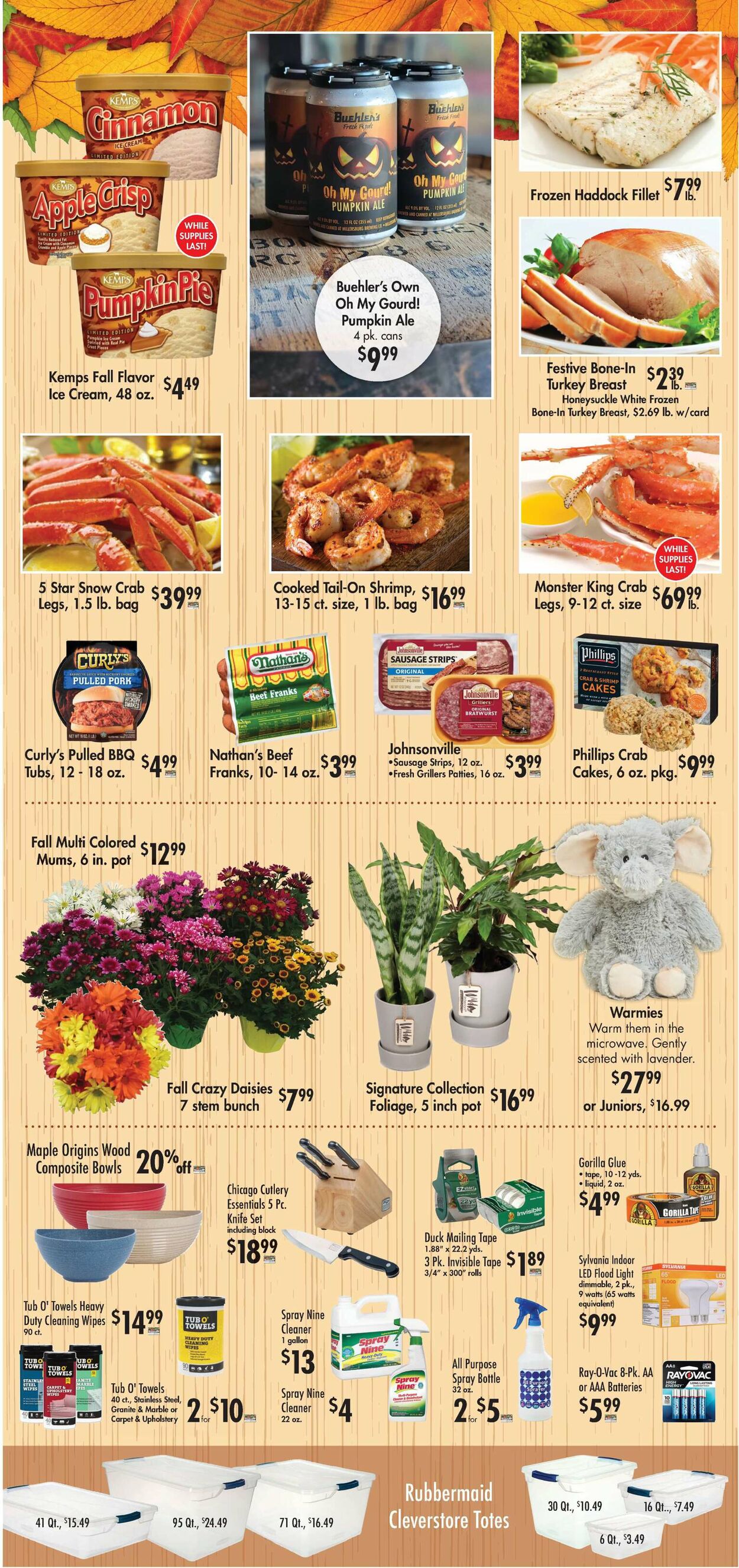 Buehler's Fresh Foods Weekly Ad Circular - valid 09/28-10/04/2022 (Page 4)