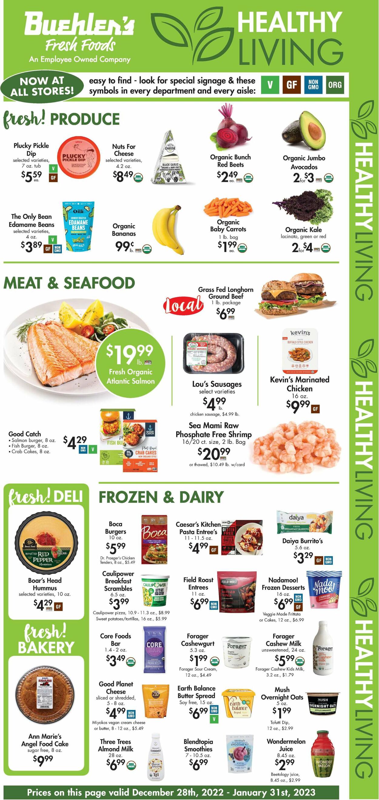 Buehler's Fresh Foods Weekly Ad Circular - valid 12/28-01/31/2023