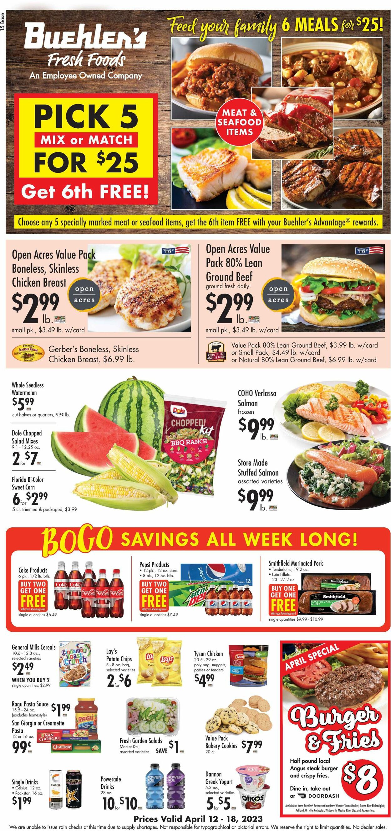Buehler's Fresh Foods Weekly Ad Circular - valid 04/12-04/18/2023 (Page 3)