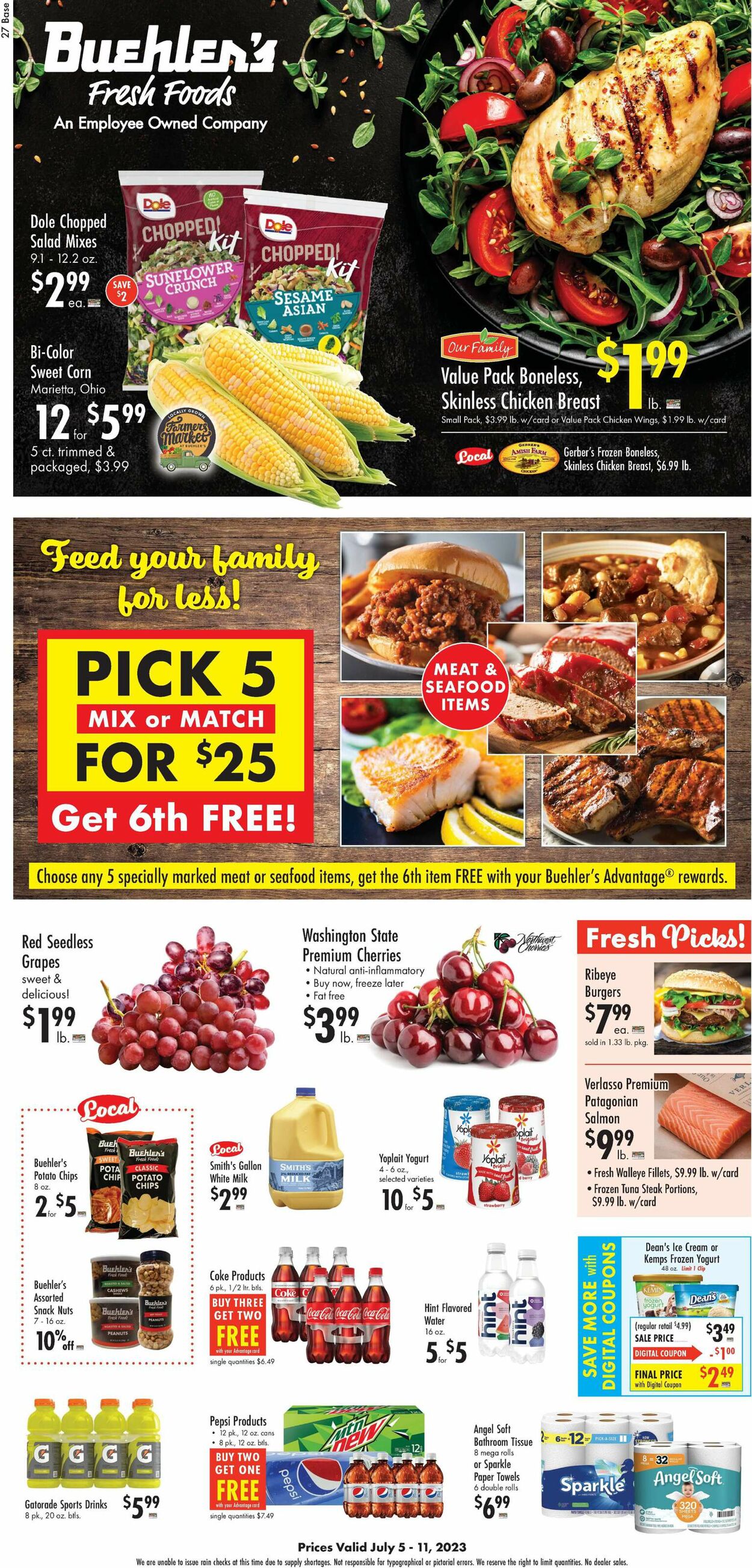 Buehler's Fresh Foods Weekly Ad Circular - valid 07/05-07/11/2023 (Page 3)