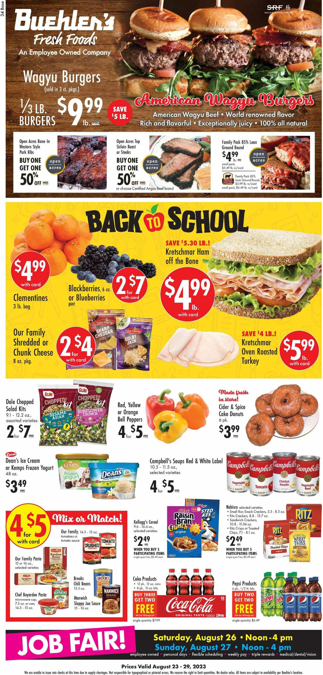 Buehler's Fresh Foods Weekly Ad Circular - valid 08/23-08/29/2023