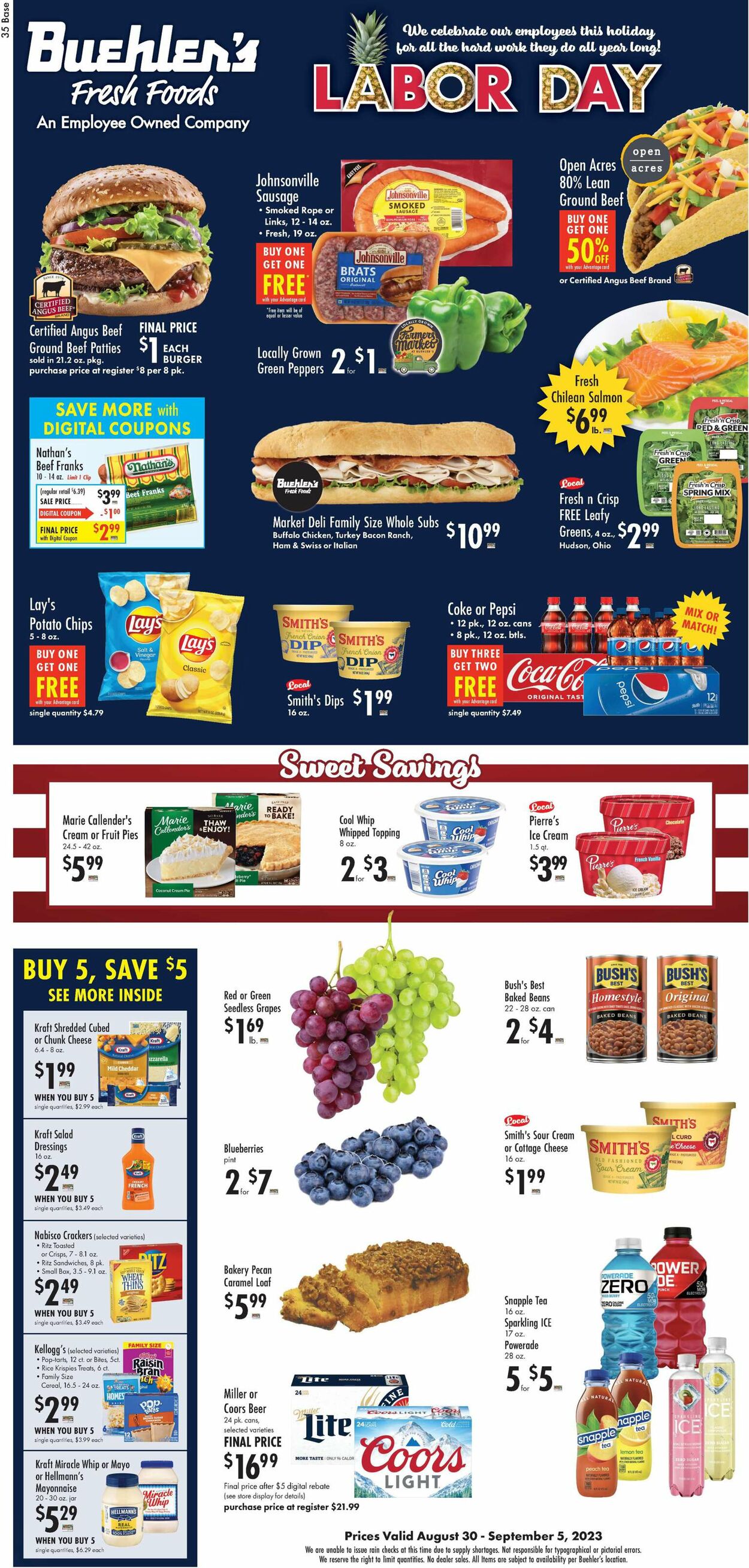Buehler's Fresh Foods Weekly Ad Circular - valid 08/30-09/05/2023 (Page 3)