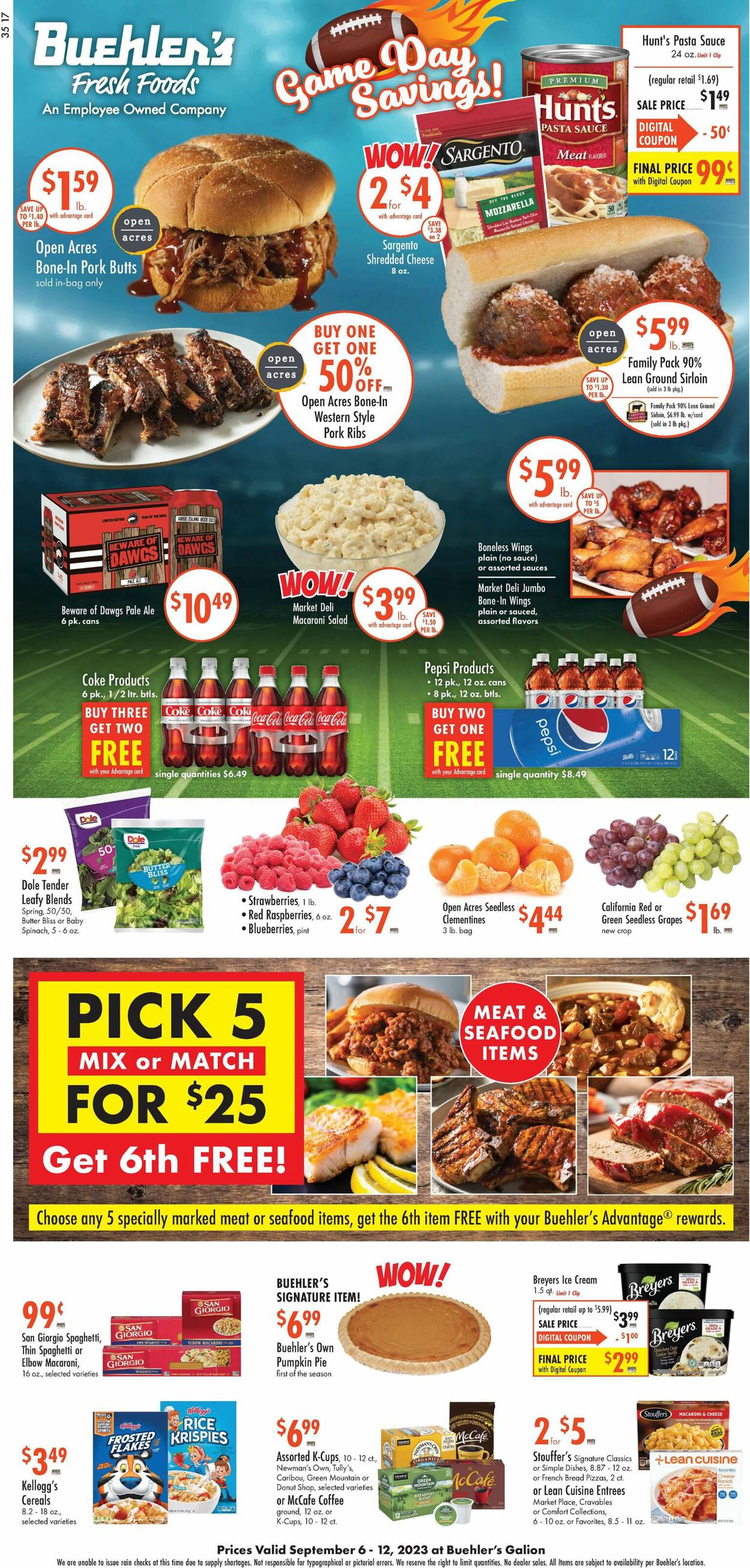 Buehler's Fresh Foods Weekly Ad Circular - valid 09/06-09/12/2023 (Page 4)