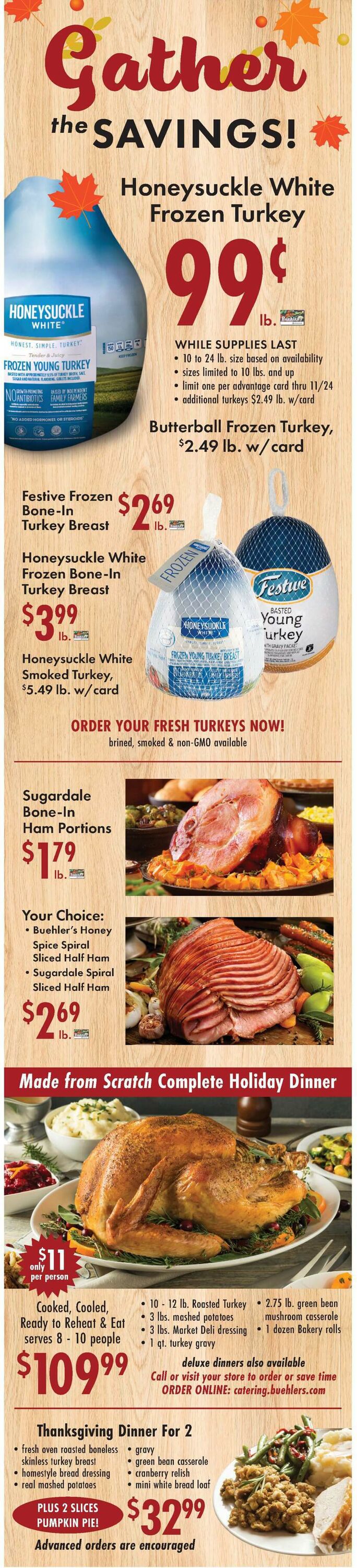 Buehler's Fresh Foods Weekly Ad Circular - valid 11/08-11/14/2023 (Page 5)