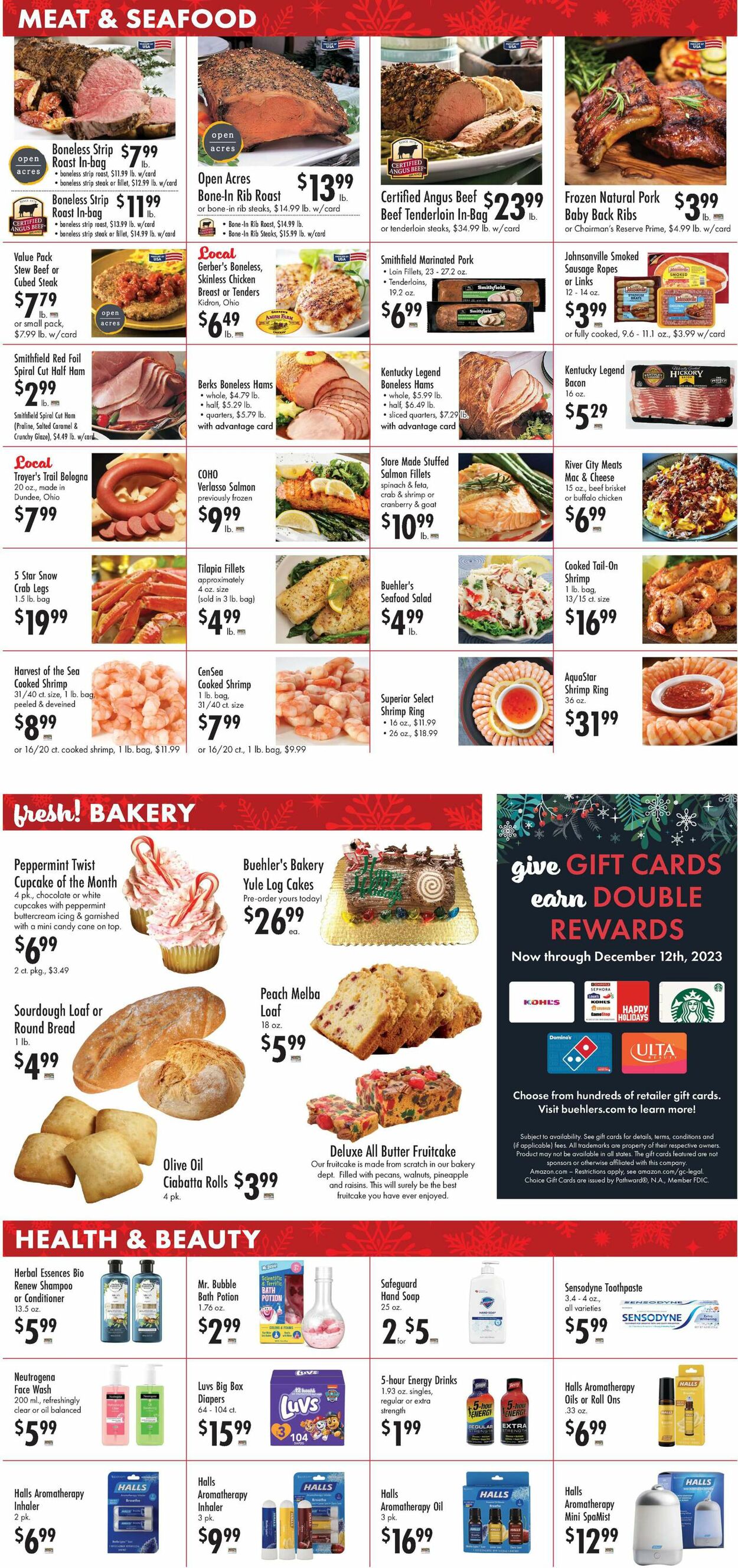 Buehler's Fresh Foods Weekly Ad Circular - valid 12/06-12/12/2023 (Page 2)
