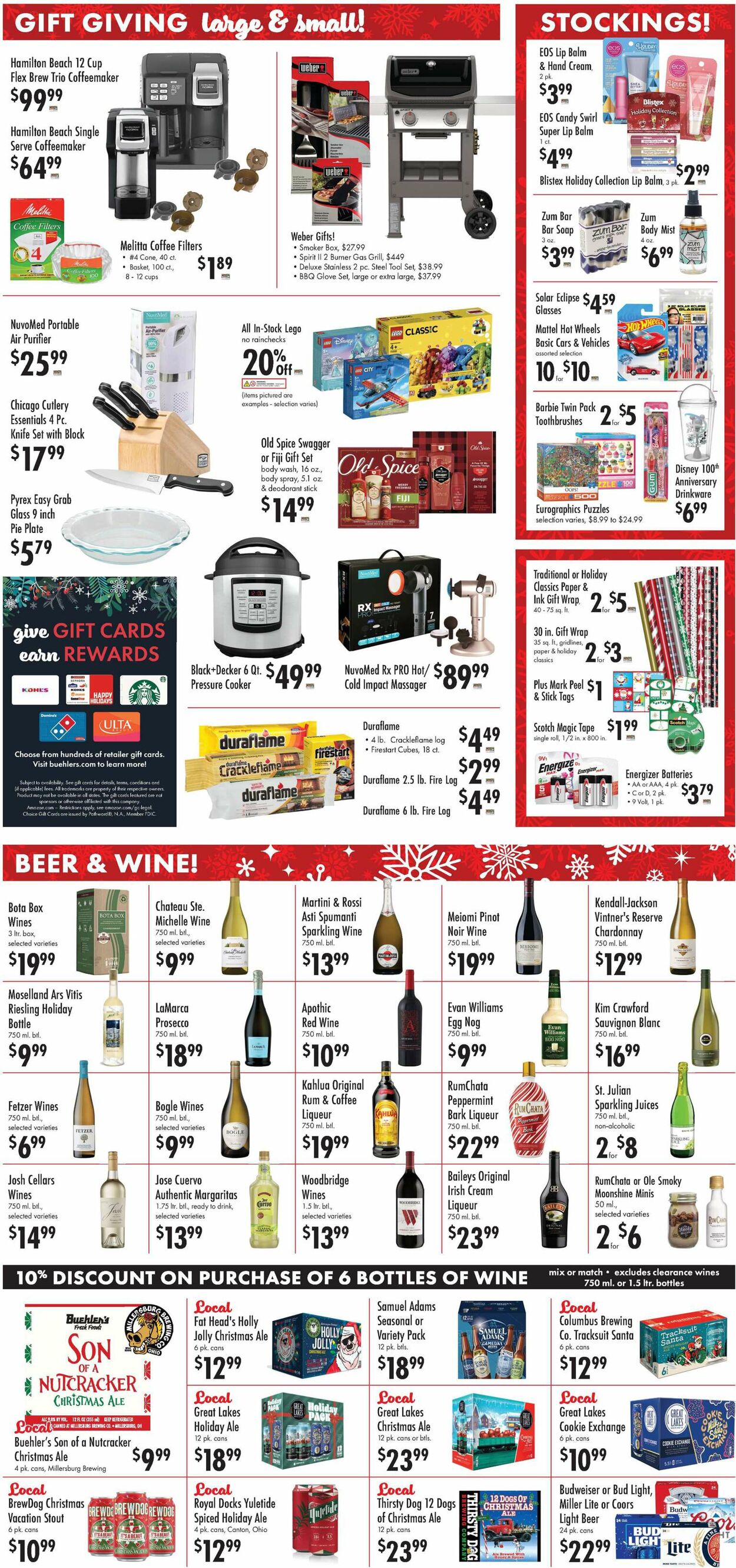 Buehler's Fresh Foods Weekly Ad Circular - valid 12/13-12/26/2023 (Page 6)