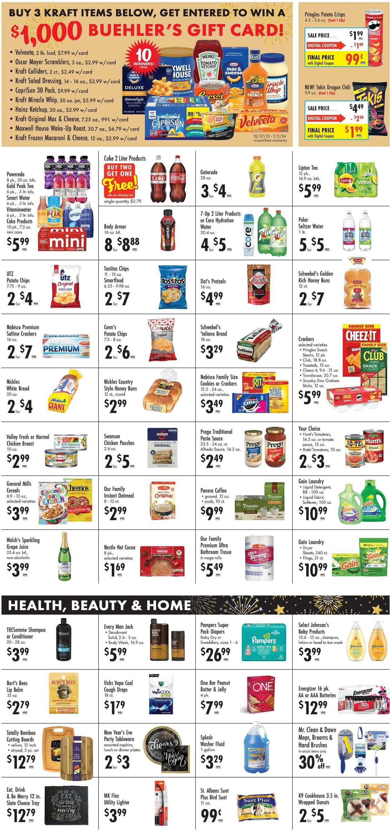 Buehler's Fresh Foods Weekly Ad Circular - valid 12/27-01/02/2024 (Page 5)