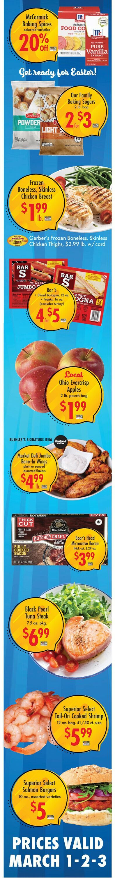 Buehler's Fresh Foods Weekly Ad Circular - valid 02/28-03/05/2024