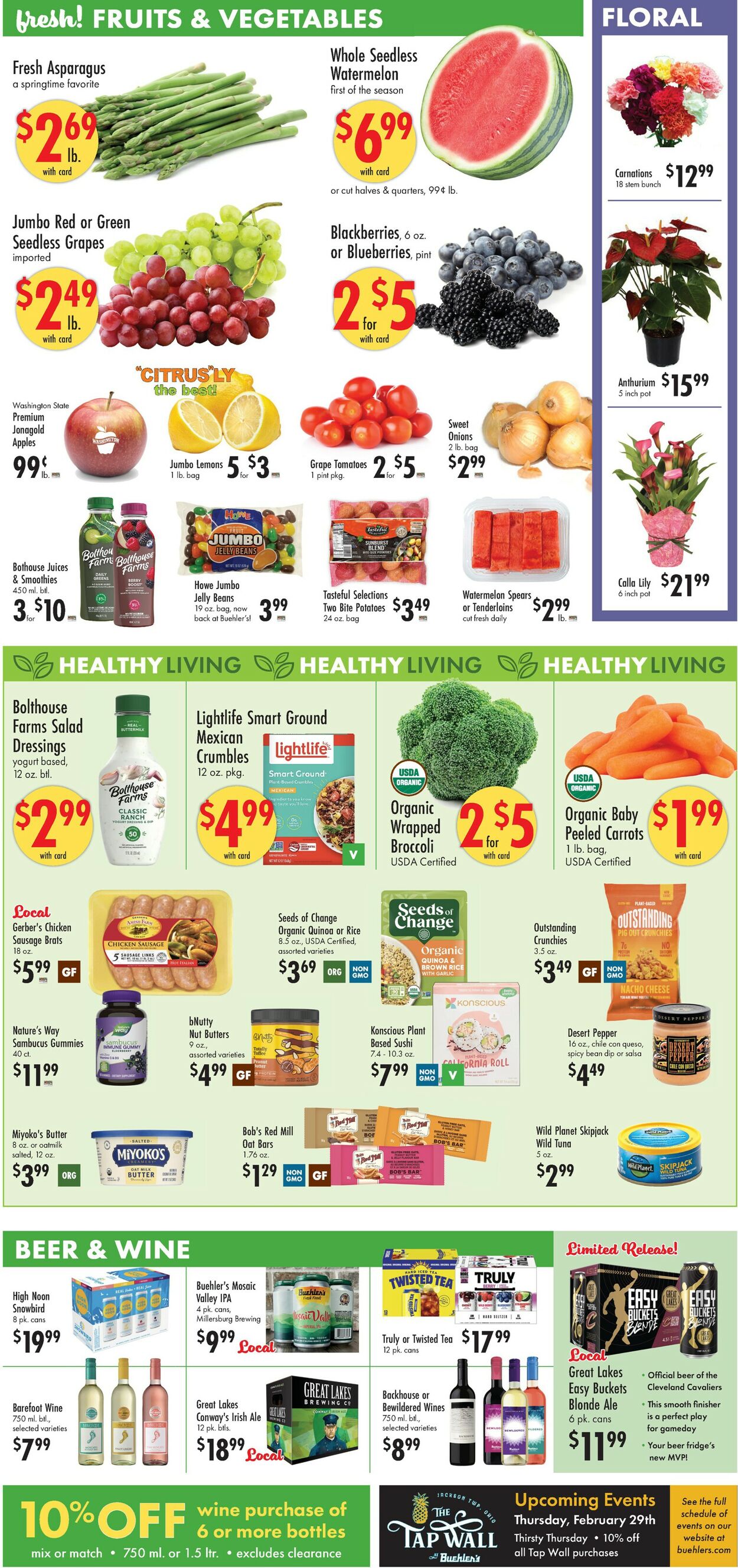 Buehler's Fresh Foods Weekly Ad Circular - valid 02/28-03/05/2024 (Page 6)