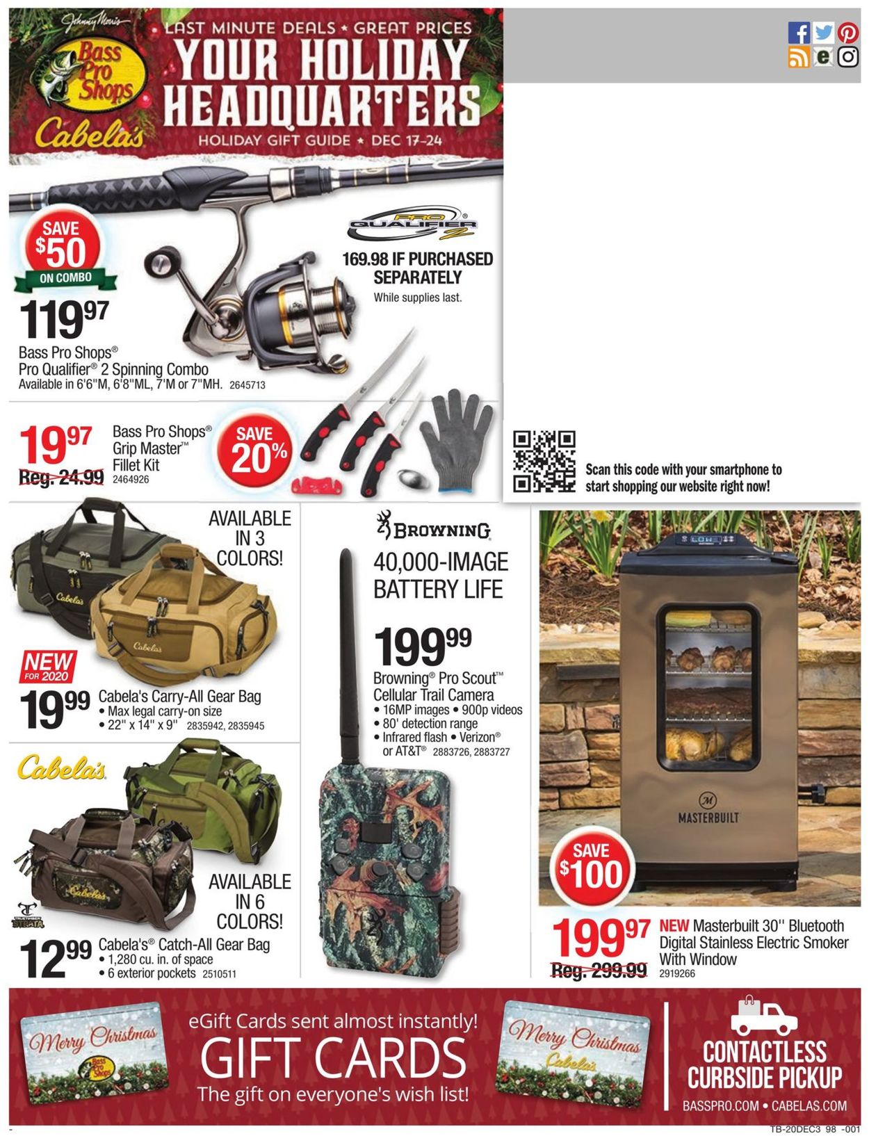 Cabela's Holiday Gift Guide 2020 Weekly Ad Circular - valid 12/17-12/24/2020 (Page 16)