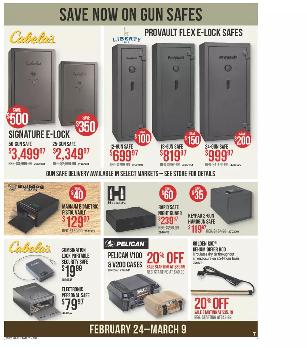 Cabela's Weekly Ad Circular - valid 02/24-03/09/2022 (Page 7)