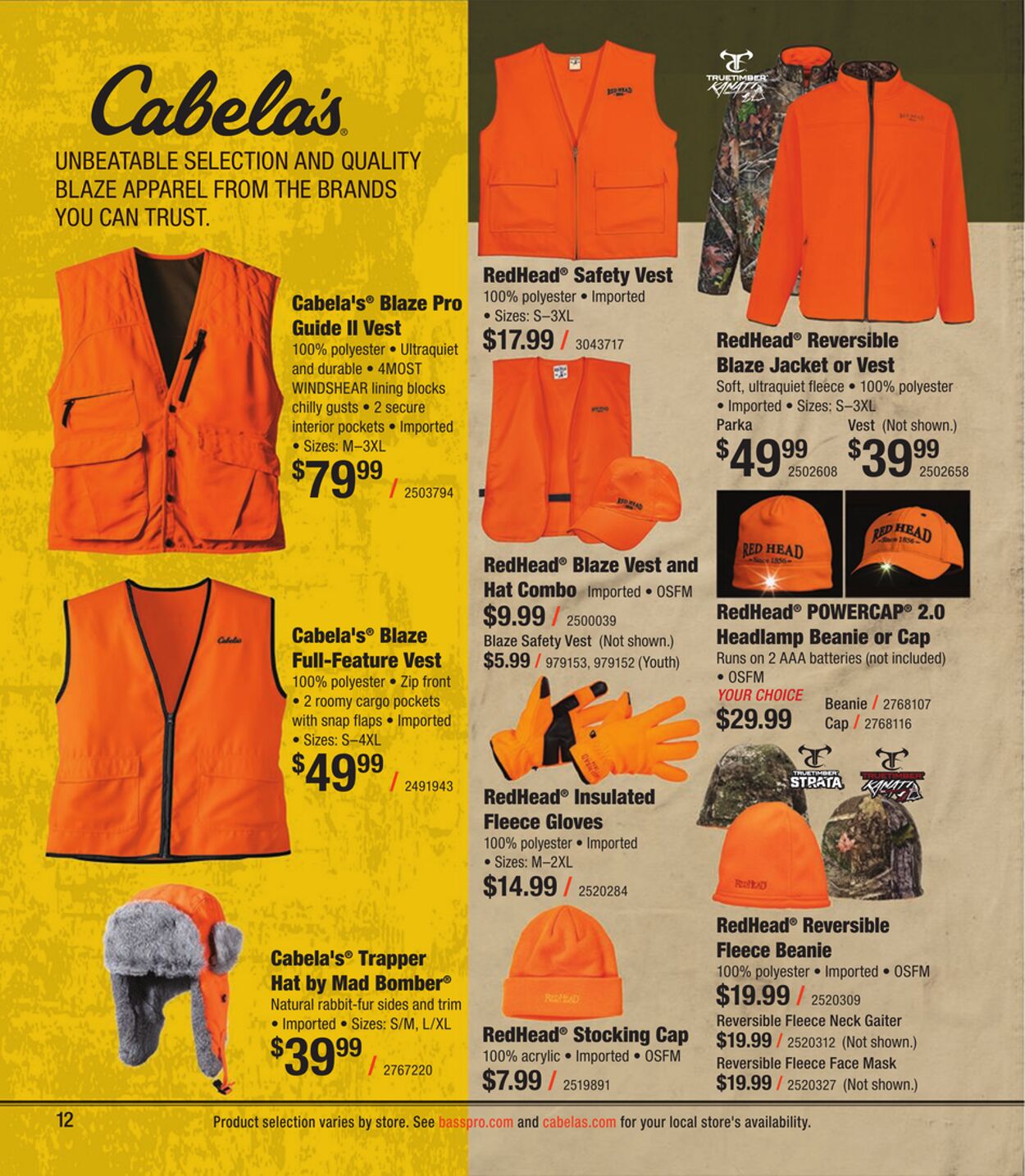 Cabela's Weekly Ad Circular - valid 09/27-10/11/2023 (Page 12)