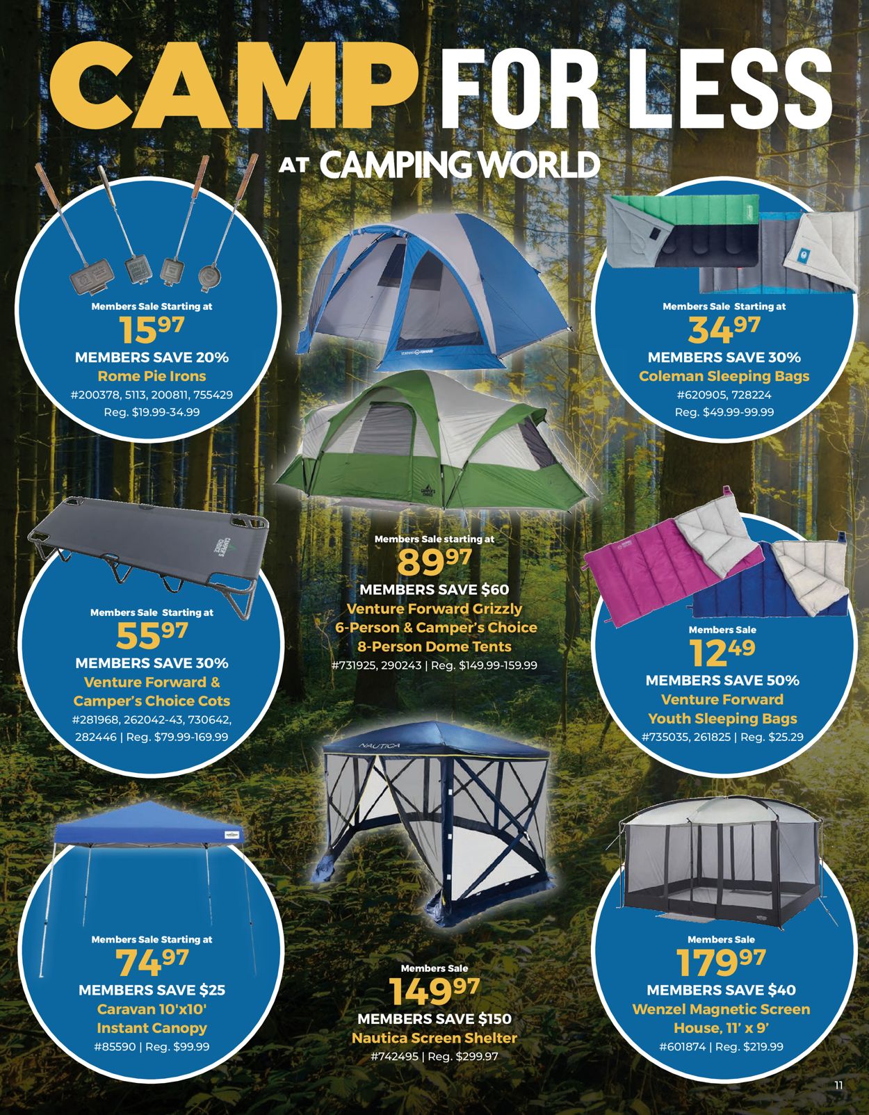Camping World Weekly Ad Circular - valid 07/08-07/20/2022 (Page 11)