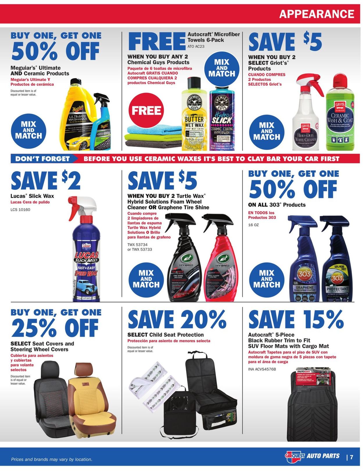 CarQuest Weekly Ad Circular - valid 06/23-08/24/2022 (Page 7)