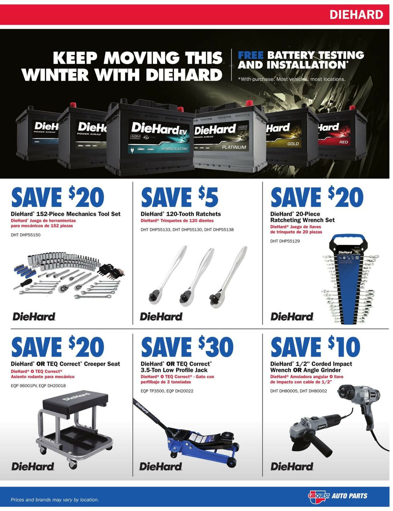 CarQuest Weekly Ad Circular - valid 11/10-02/15/2023 (Page 5)