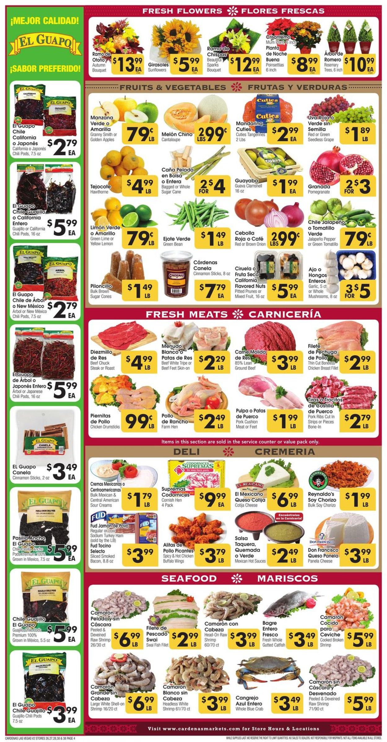 Cardenas Thanksgiving 2020 Weekly Ad Circular - valid 11/18-11/24/2020 (Page 4)