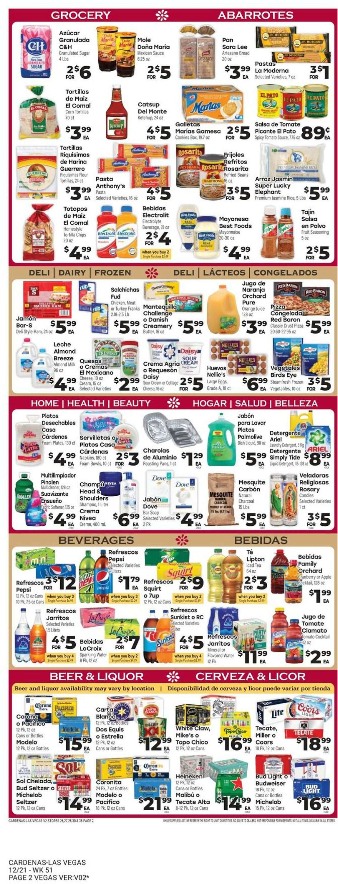 Cardenas Weekly Ad Circular - valid 12/21-12/27/2022 (Page 2)