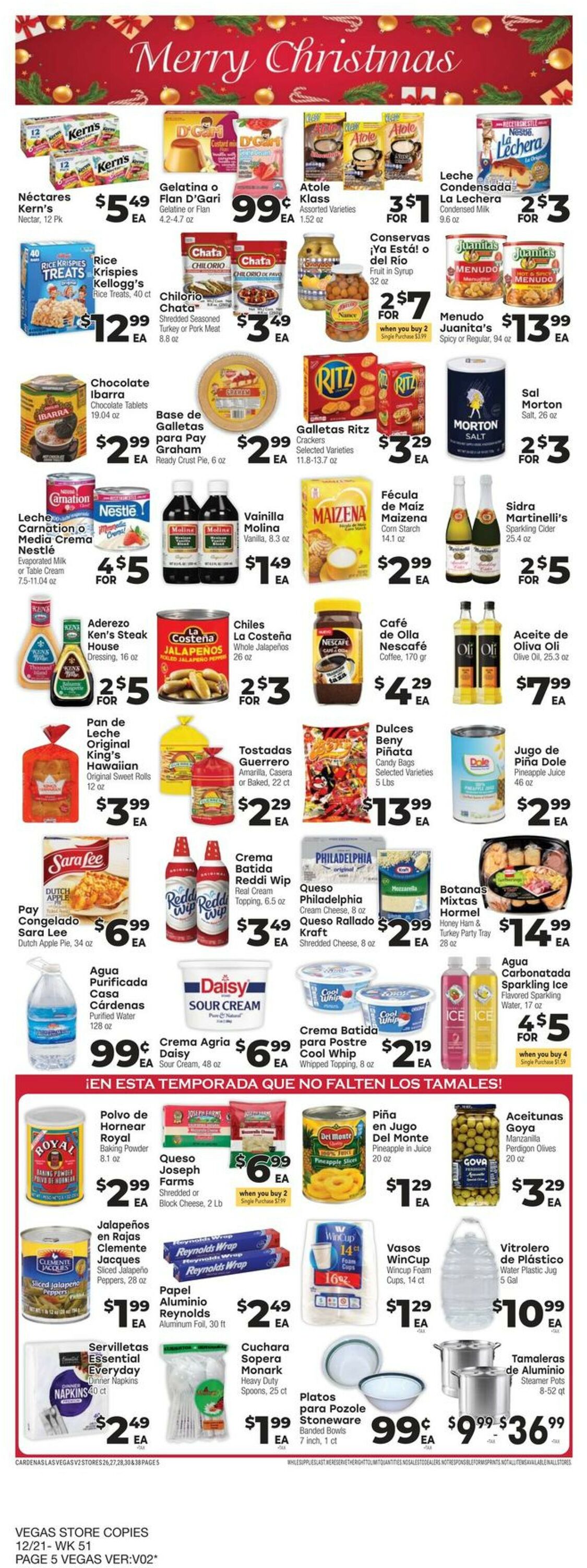Cardenas Weekly Ad Circular - valid 12/21-12/27/2022 (Page 5)