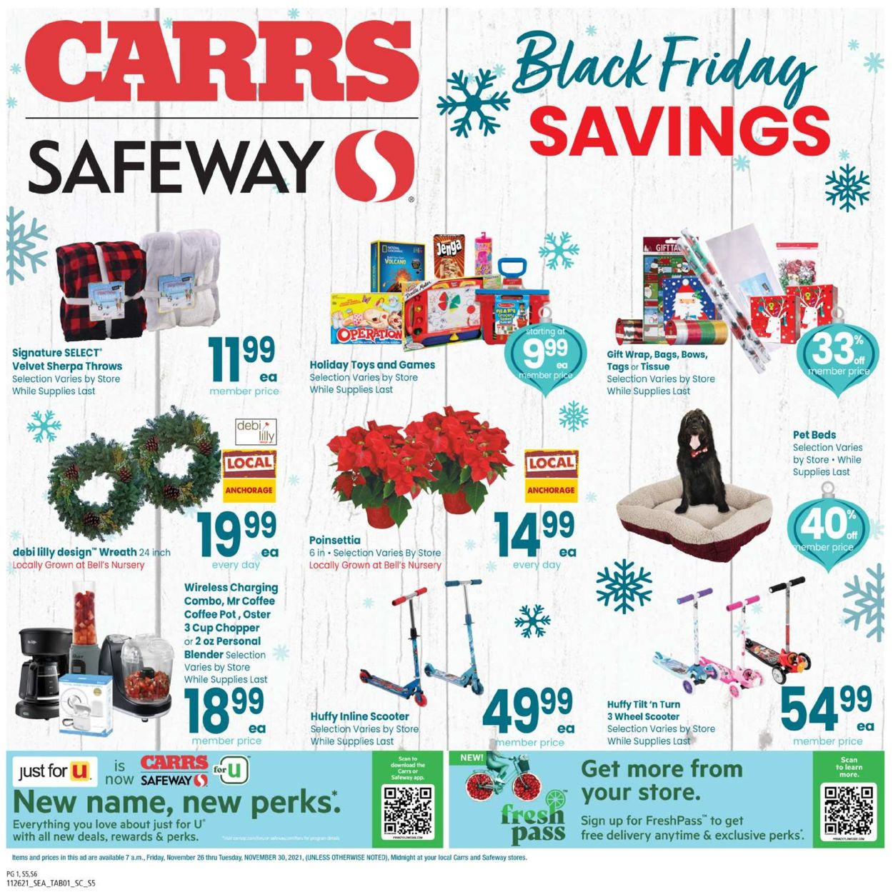 Carrs BLACK FRIDAY AD 2021 Weekly Ad Circular - valid 11/26-11/30/2021