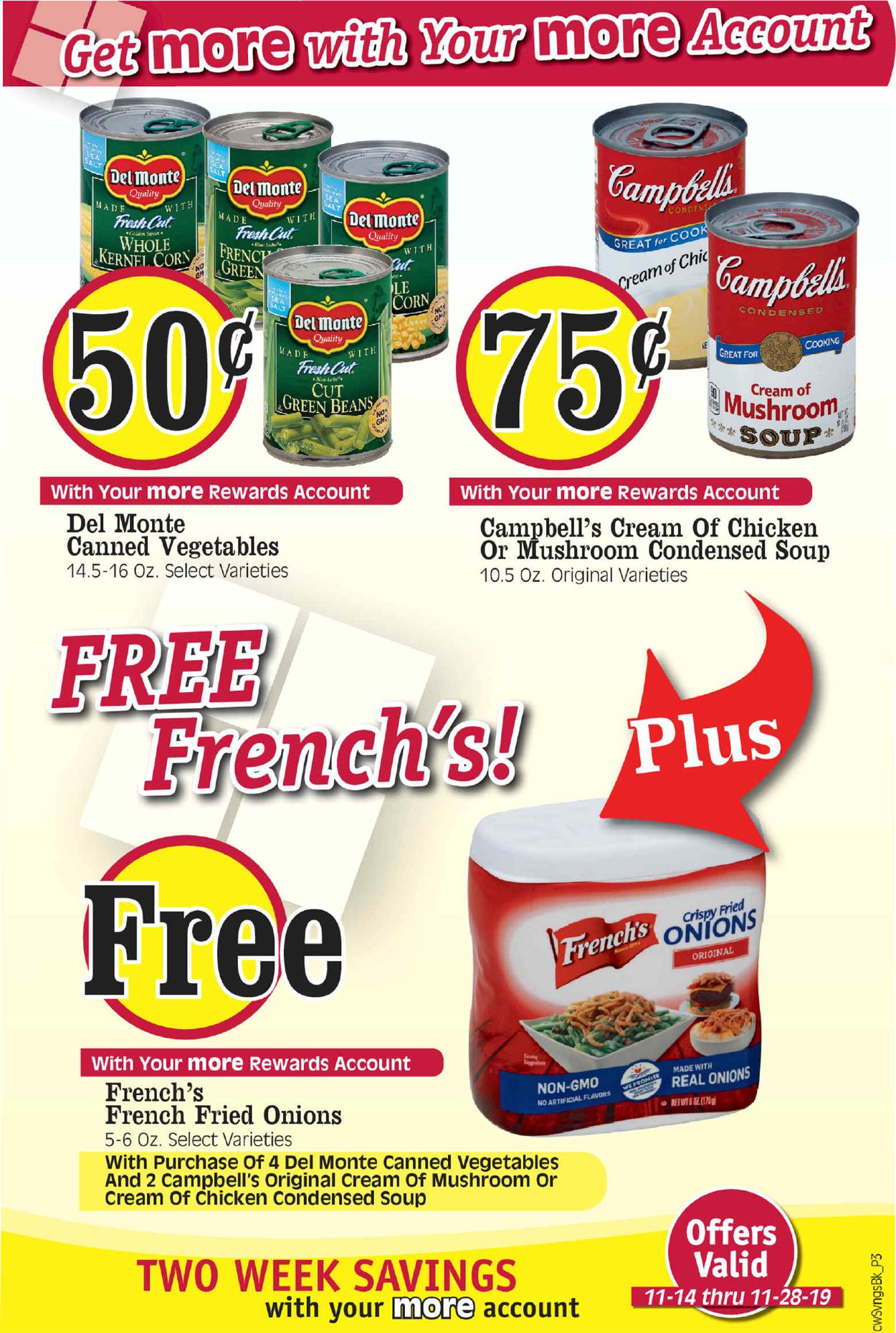 Cash Wise Weekly Ad Circular - valid 11/14-11/28/2019 (Page 3)
