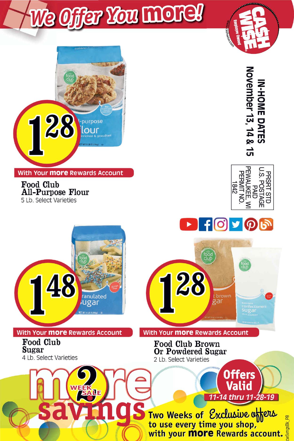 Cash Wise Weekly Ad Circular - valid 11/14-11/28/2019 (Page 8)