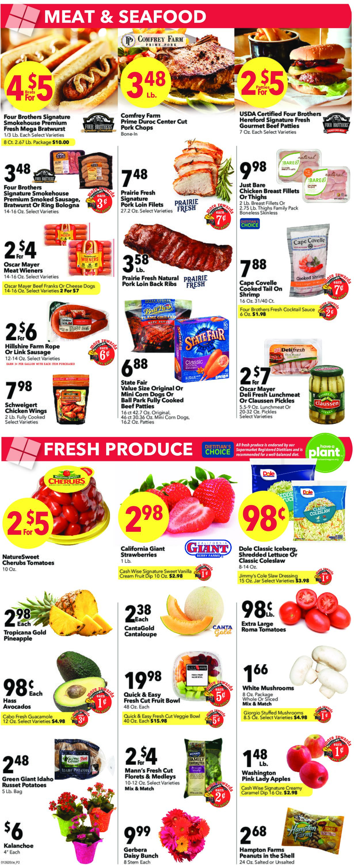 Cash Wise Weekly Ad Circular - valid 01/25-02/04/2020 (Page 2)
