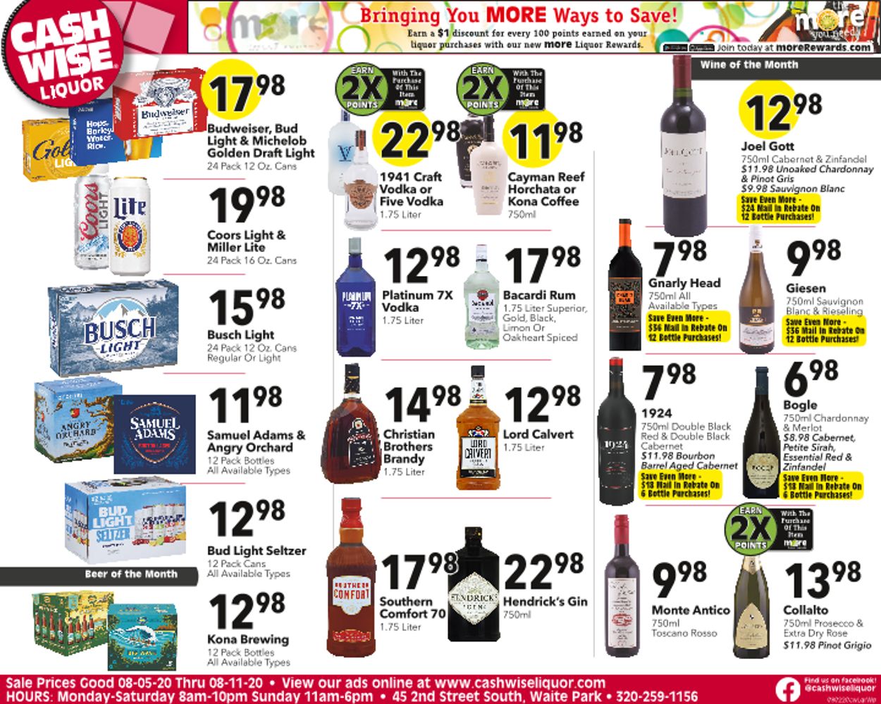 Cash Wise Weekly Ad Circular - valid 08/05-08/11/2020 (Page 7)