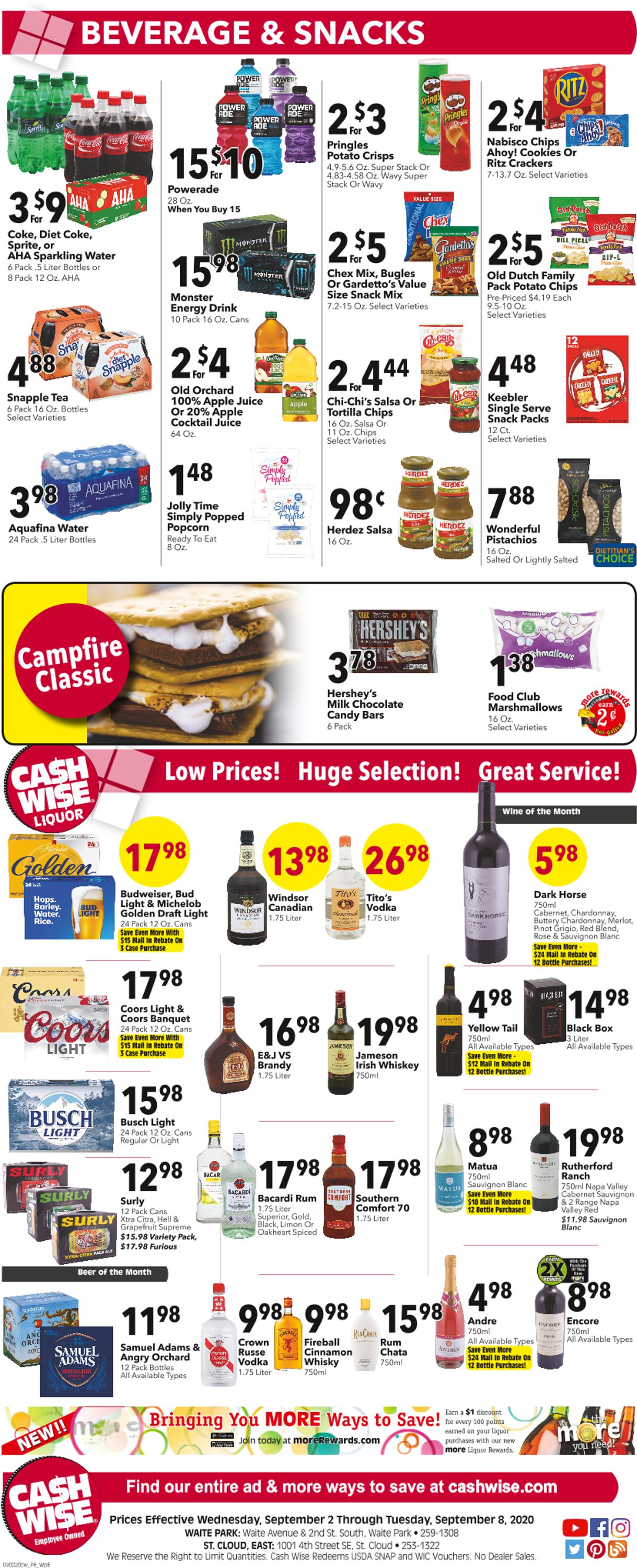 Cash Wise Weekly Ad Circular - valid 09/02-09/08/2020 (Page 5)