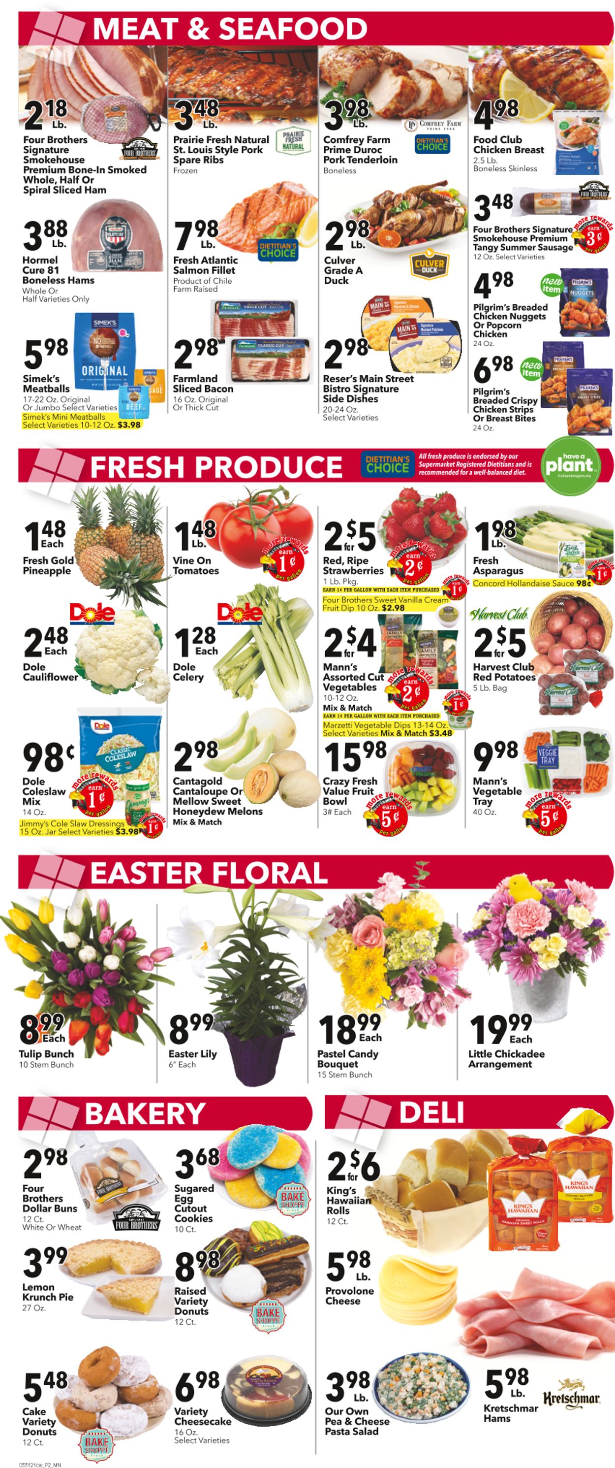 Cash Wise Easter 2021 Weekly Ad Circular - valid 03/31-04/06/2021 (Page 2)