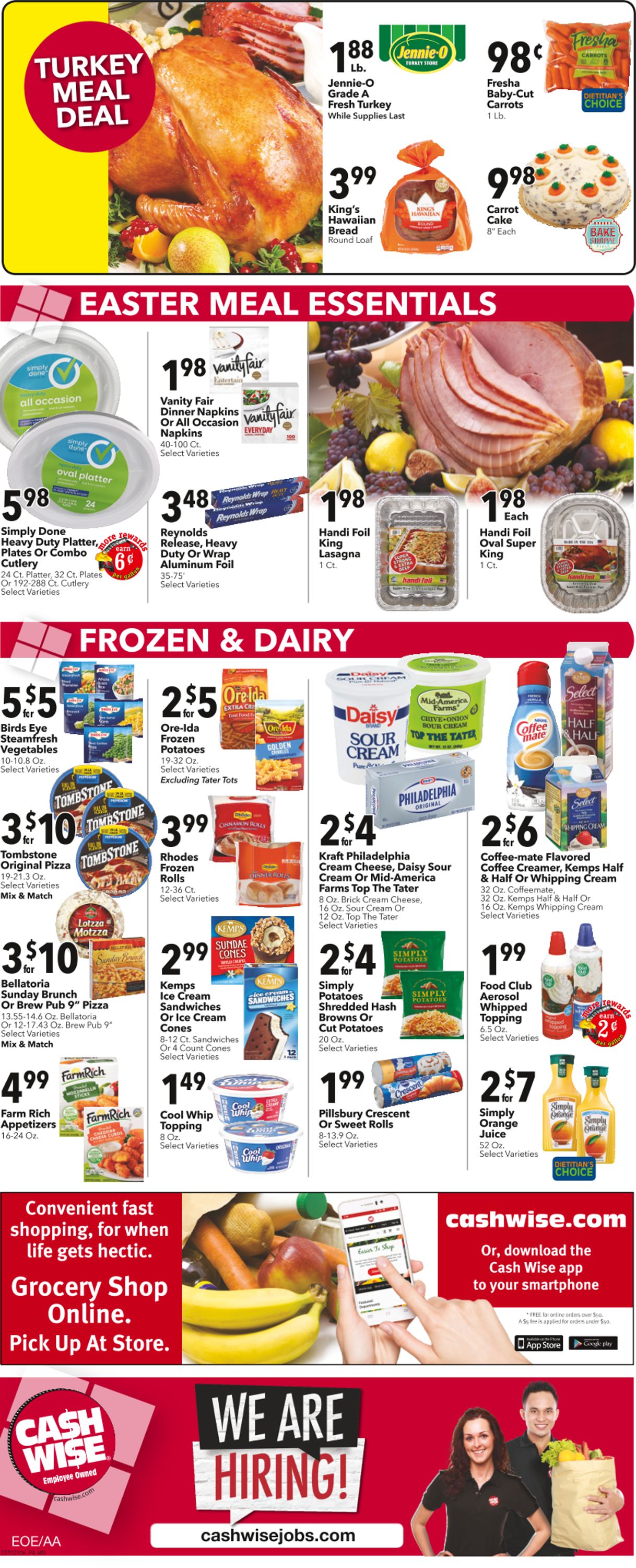 Cash Wise Easter 2021 Weekly Ad Circular - valid 03/31-04/06/2021 (Page 4)
