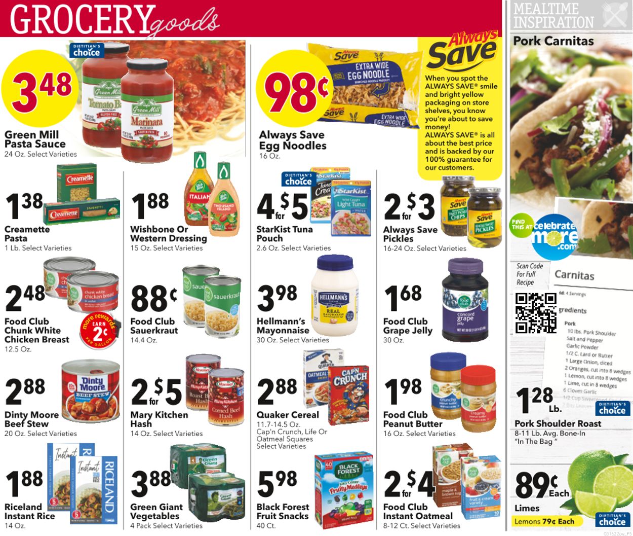 Cash Wise Weekly Ad Circular - valid 03/16-03/22/2022 (Page 5)