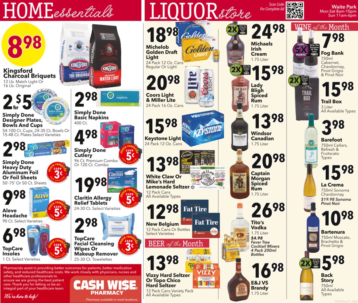 Cash Wise Weekly Ad Circular - valid 03/30-04/05/2022 (Page 7)
