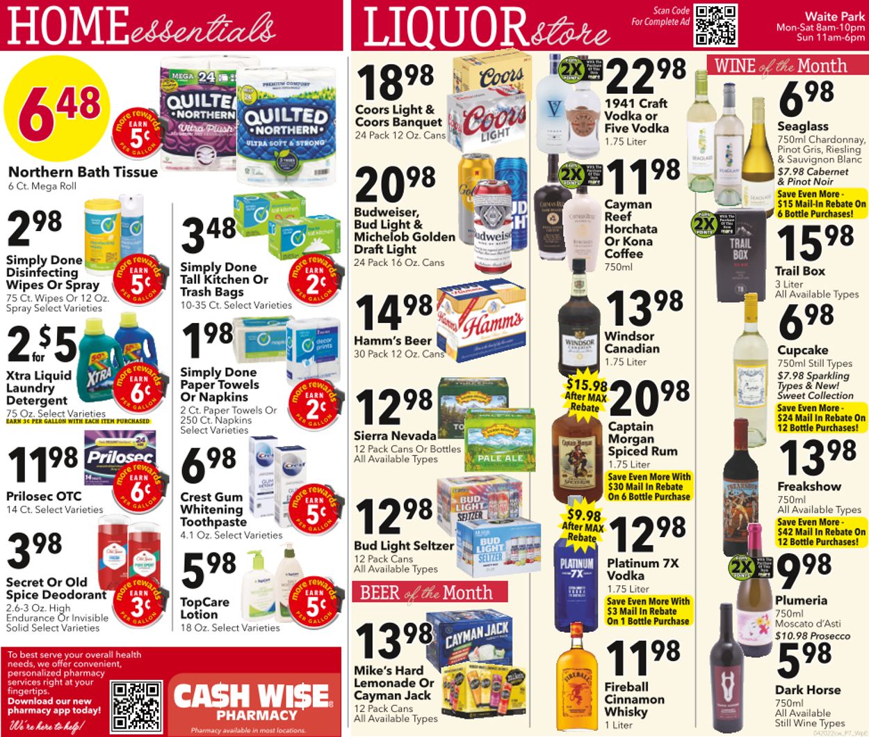 Cash Wise Weekly Ad Circular - valid 04/20-04/26/2022 (Page 7)