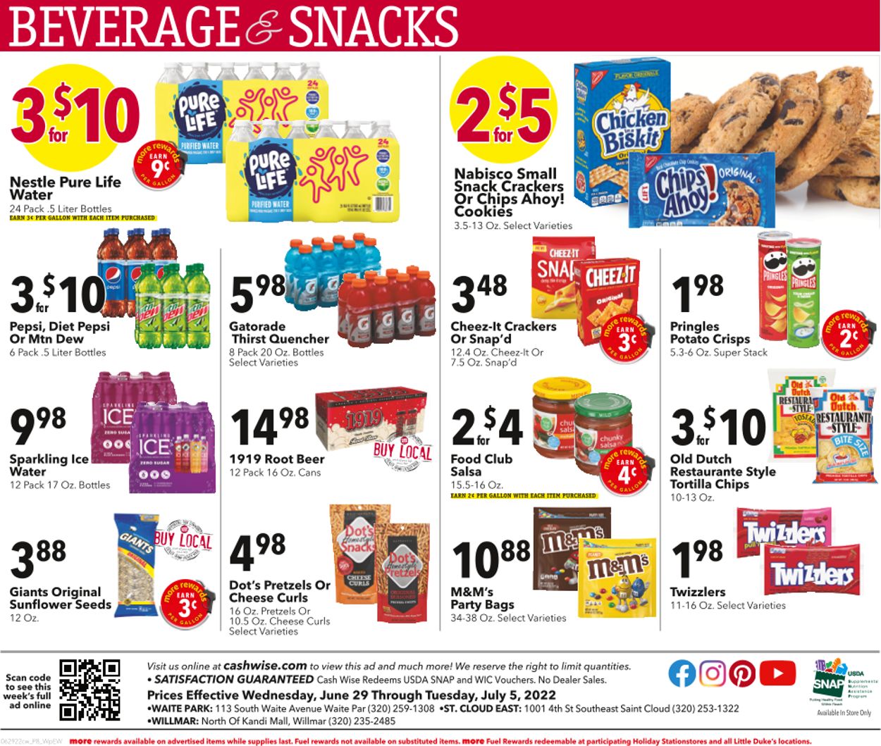 Cash Wise Weekly Ad Circular - valid 06/30-07/06/2022 (Page 8)