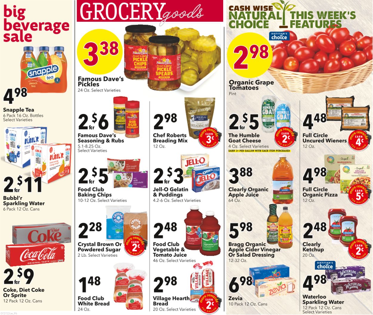 Cash Wise Weekly Ad Circular - valid 07/28-08/03/2022 (Page 6)