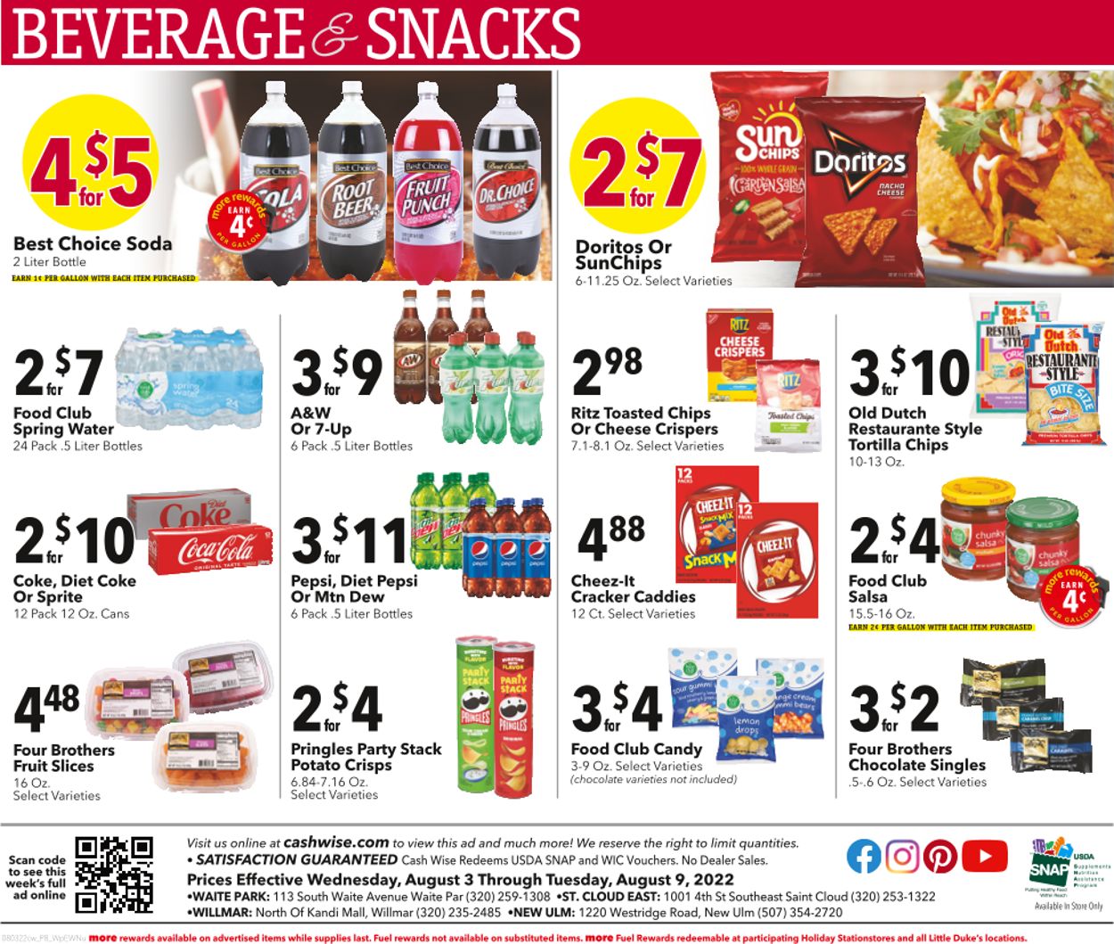 Cash Wise Weekly Ad Circular - valid 08/03-08/09/2022 (Page 8)