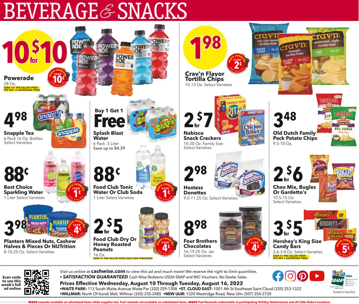 Cash Wise Weekly Ad Circular - valid 08/10-08/16/2022 (Page 8)
