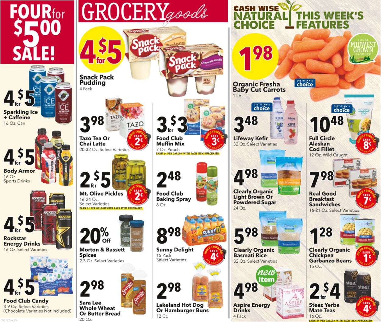 Cash Wise Weekly Ad Circular - valid 09/22-09/28/2022 (Page 6)