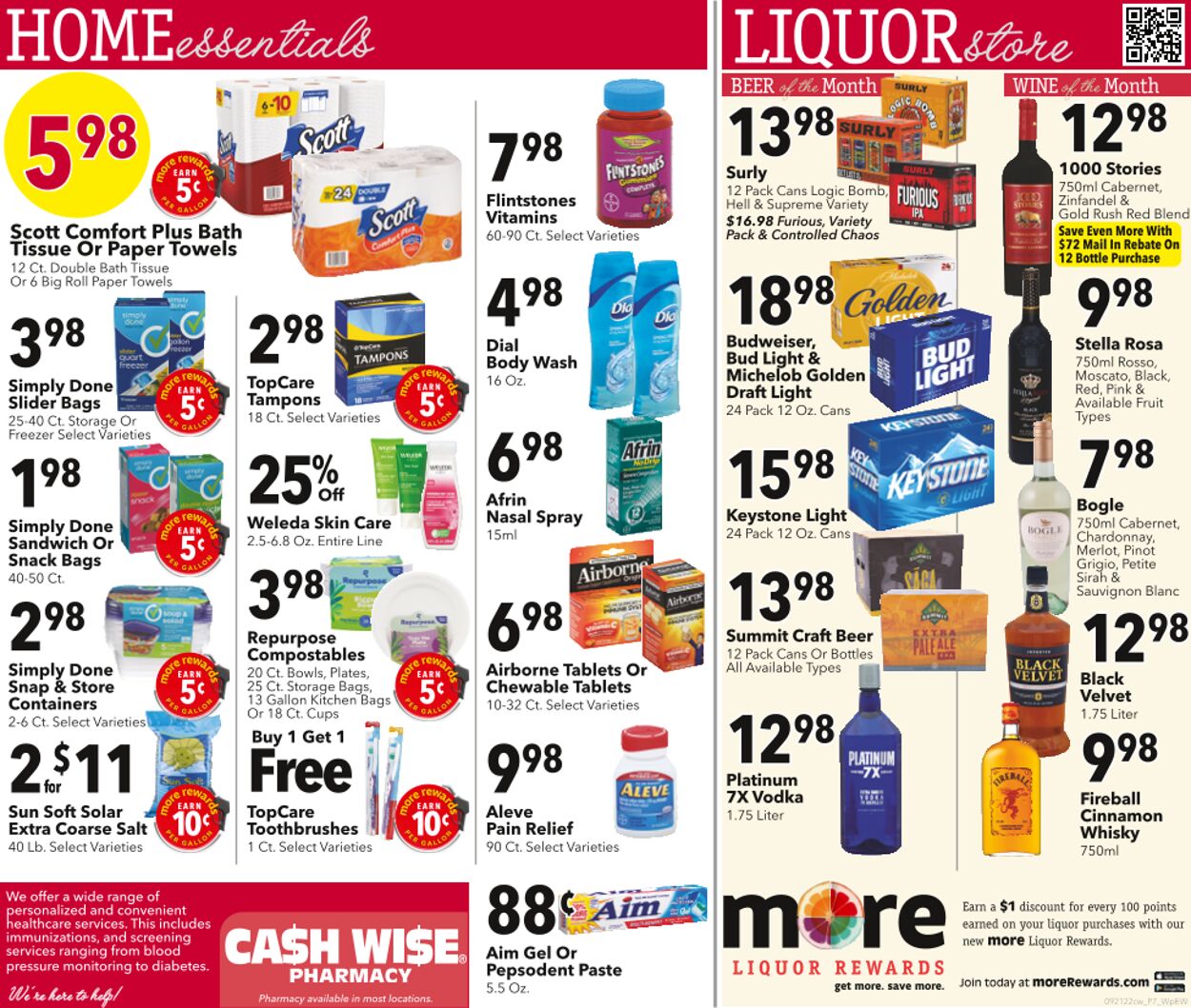 Cash Wise Weekly Ad Circular - valid 09/22-09/28/2022 (Page 7)