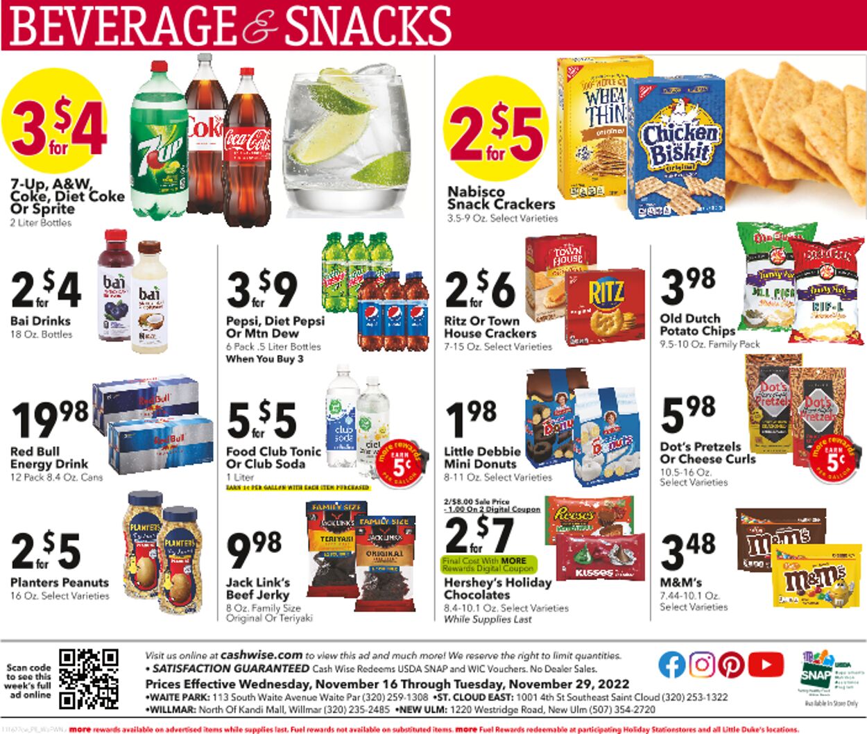 Cash Wise Weekly Ad Circular - valid 11/17-11/30/2022 (Page 8)