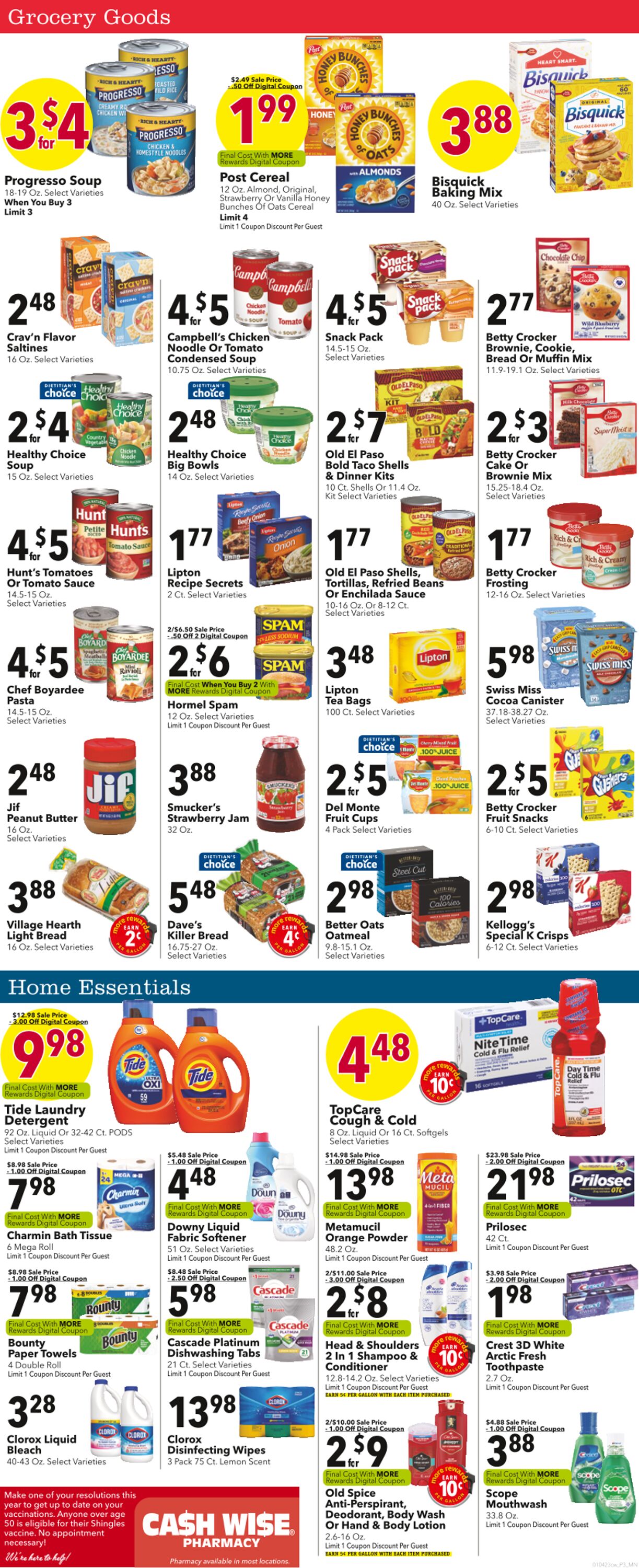 Cash Wise Weekly Ad Circular - valid 01/05-01/11/2023 (Page 3)