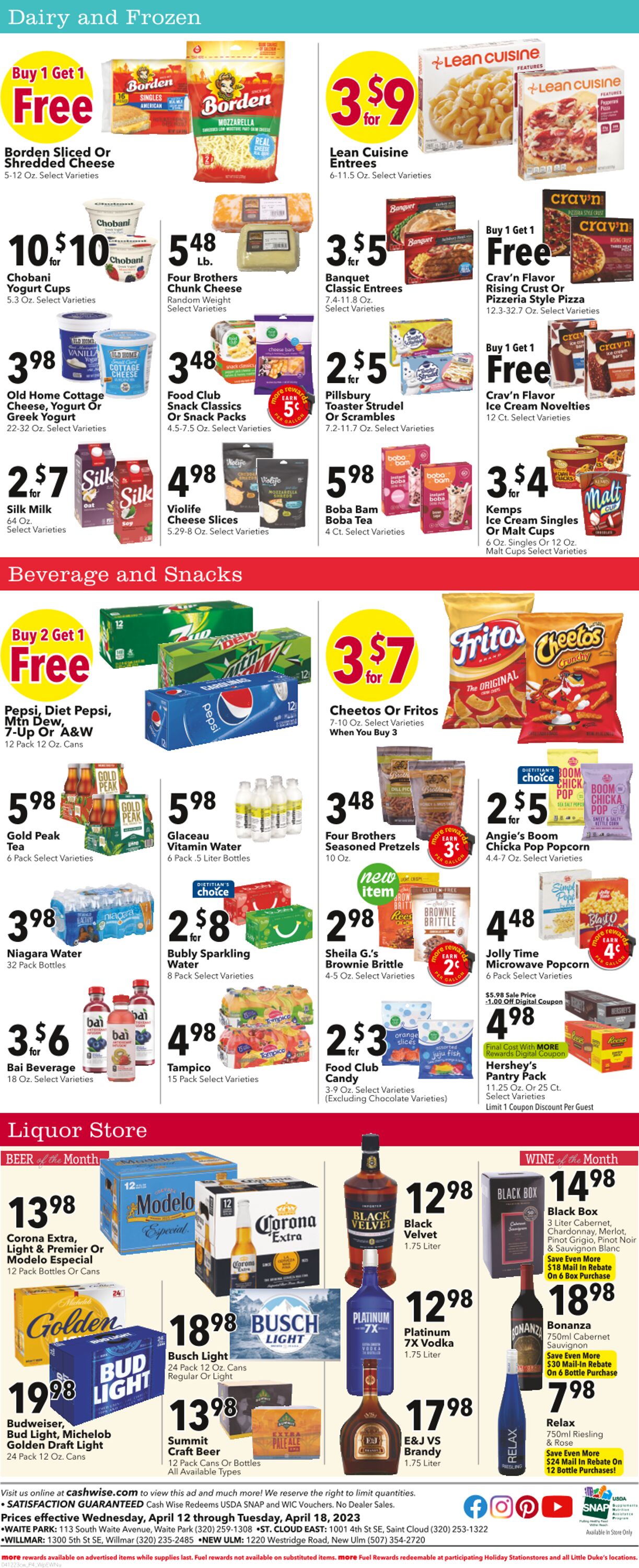 Cash Wise Weekly Ad Circular - valid 04/13-04/19/2023 (Page 4)