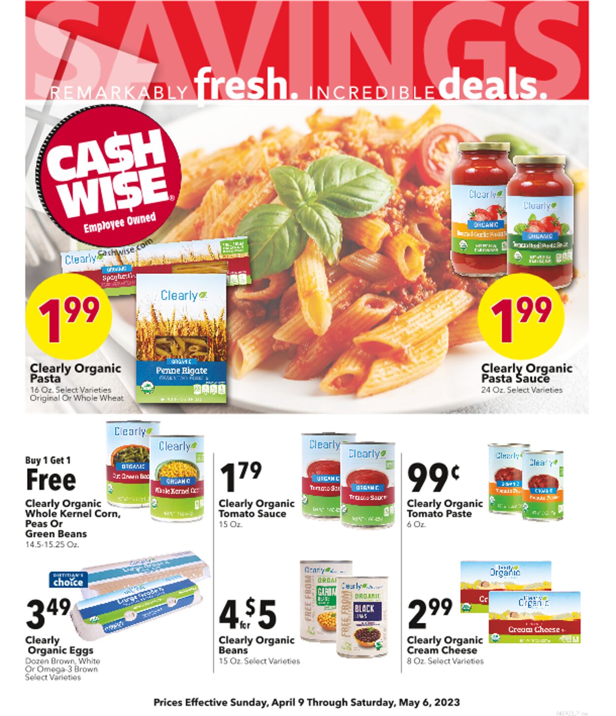 Cash Wise Weekly Ad Circular - valid 04/10-05/03/2023