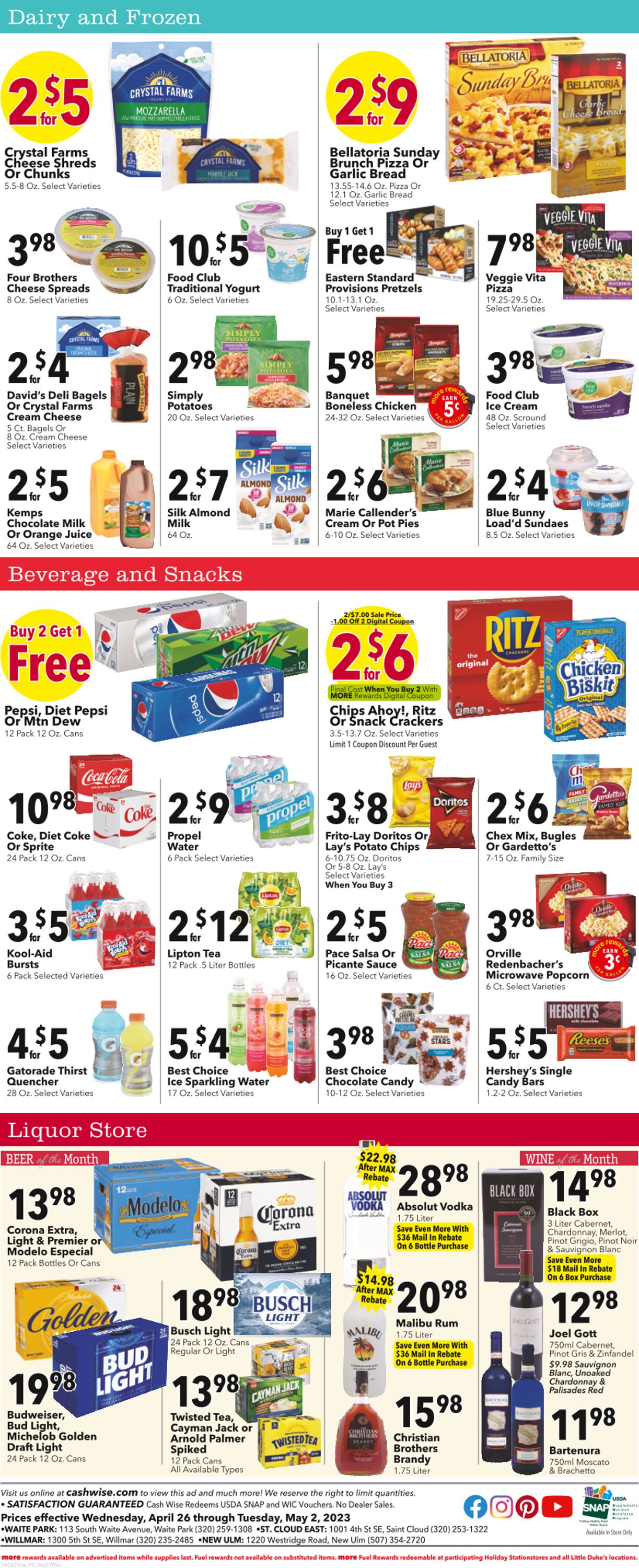 Cash Wise Weekly Ad Circular - valid 04/27-05/03/2023 (Page 4)
