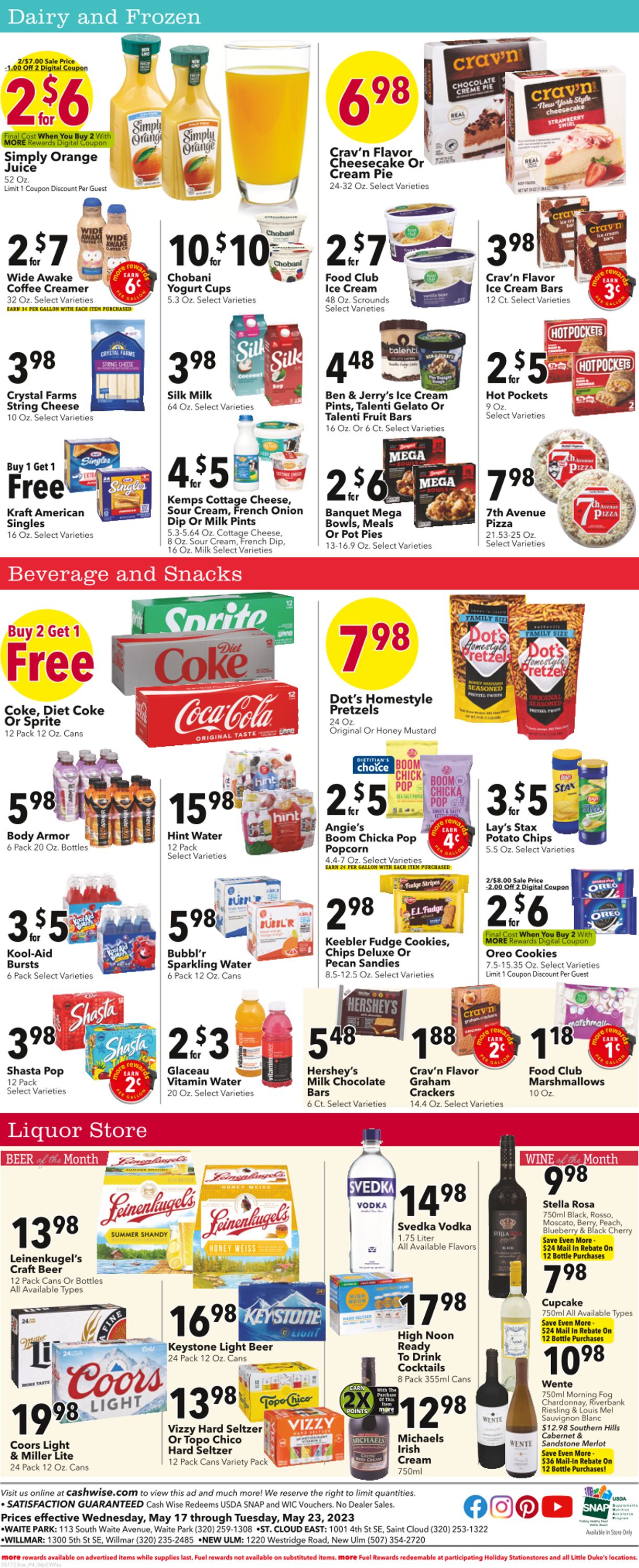 Cash Wise Weekly Ad Circular - valid 05/18-05/24/2023 (Page 4)