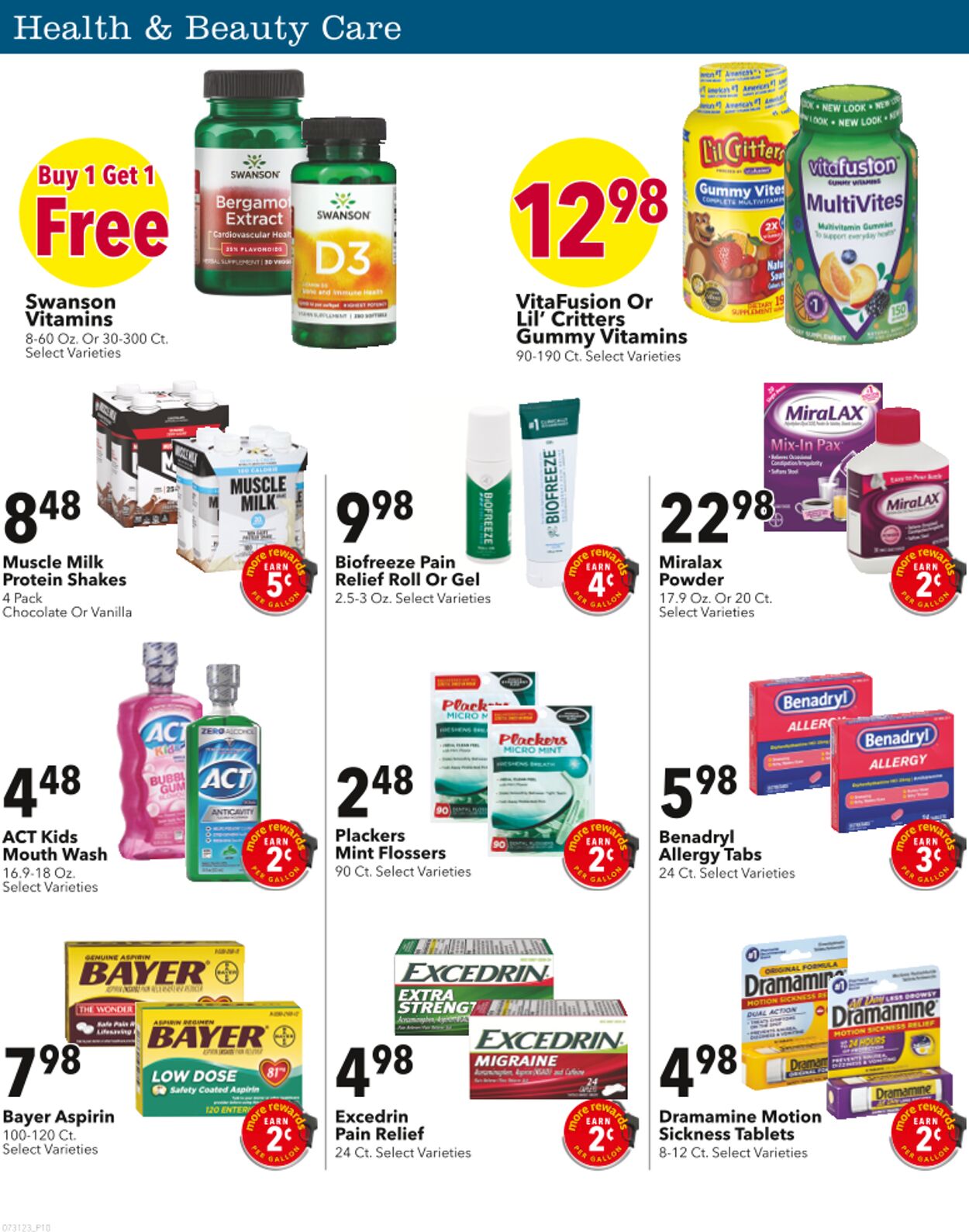 Cash Wise Weekly Ad Circular - valid 08/01-08/28/2023 (Page 10)