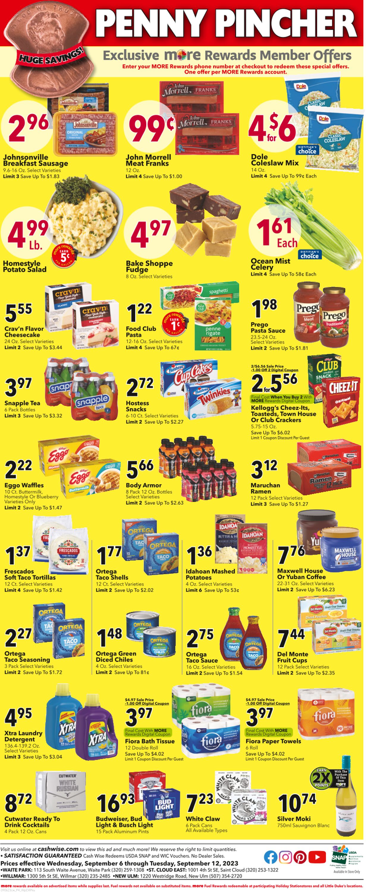 Cash Wise Weekly Ad Circular - valid 09/07-09/13/2023 (Page 6)