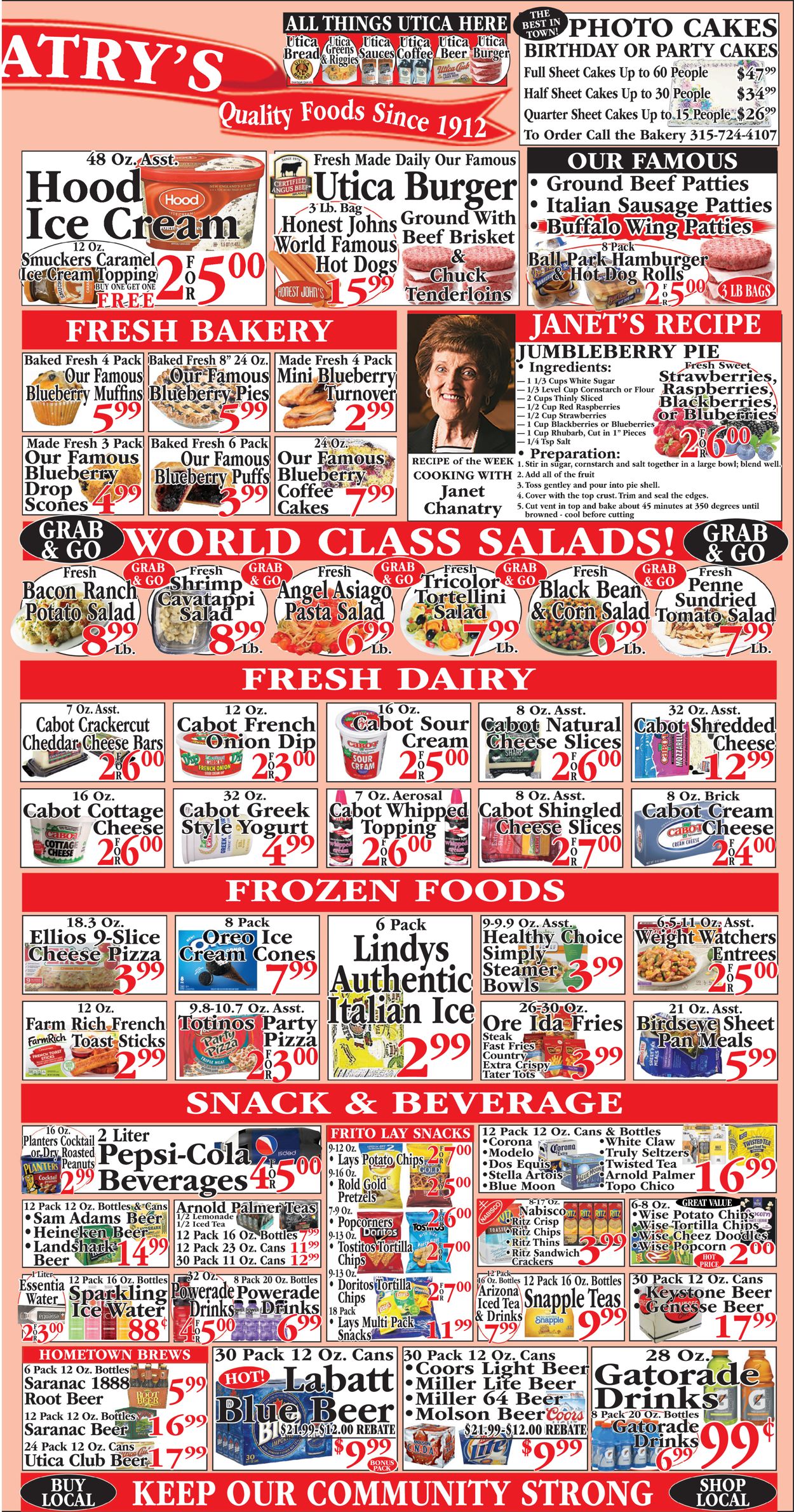 Chanatry's Hometown Market Weekly Ad Circular - valid 08/07-08/13/2022 (Page 3)