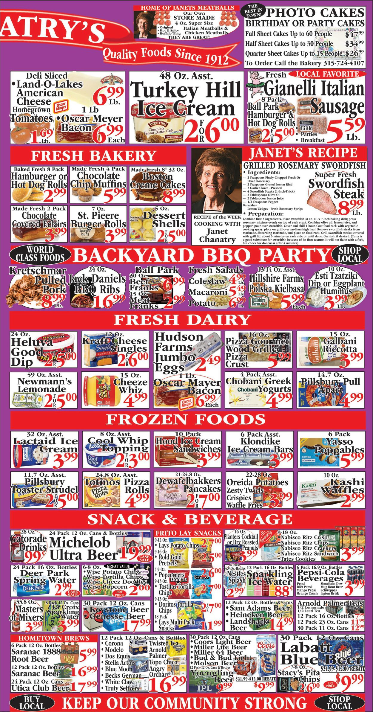 Chanatry's Hometown Market Weekly Ad Circular - valid 08/28-09/03/2022 (Page 3)